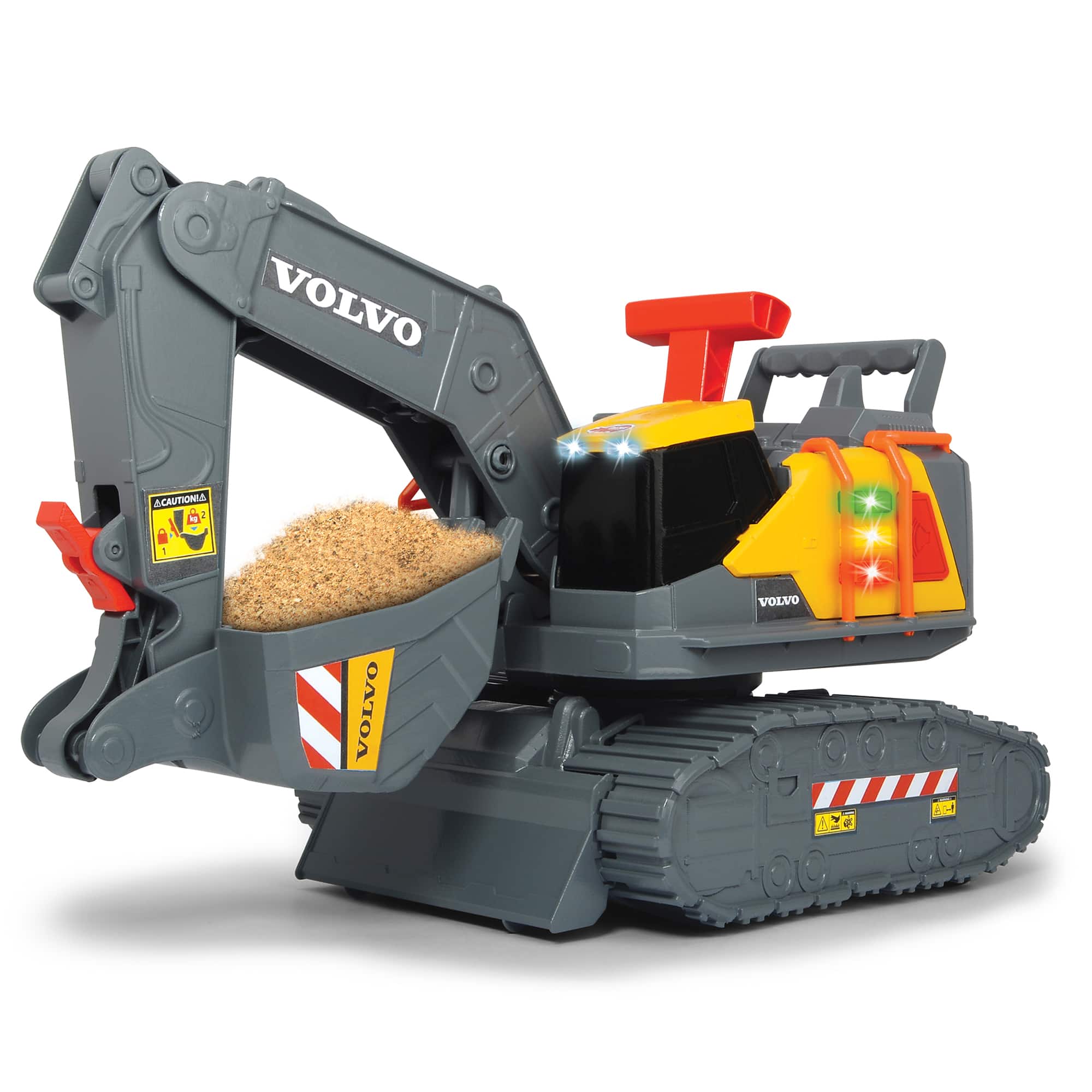 Dickie Toys 12" Volvo Excavator Construction Truck