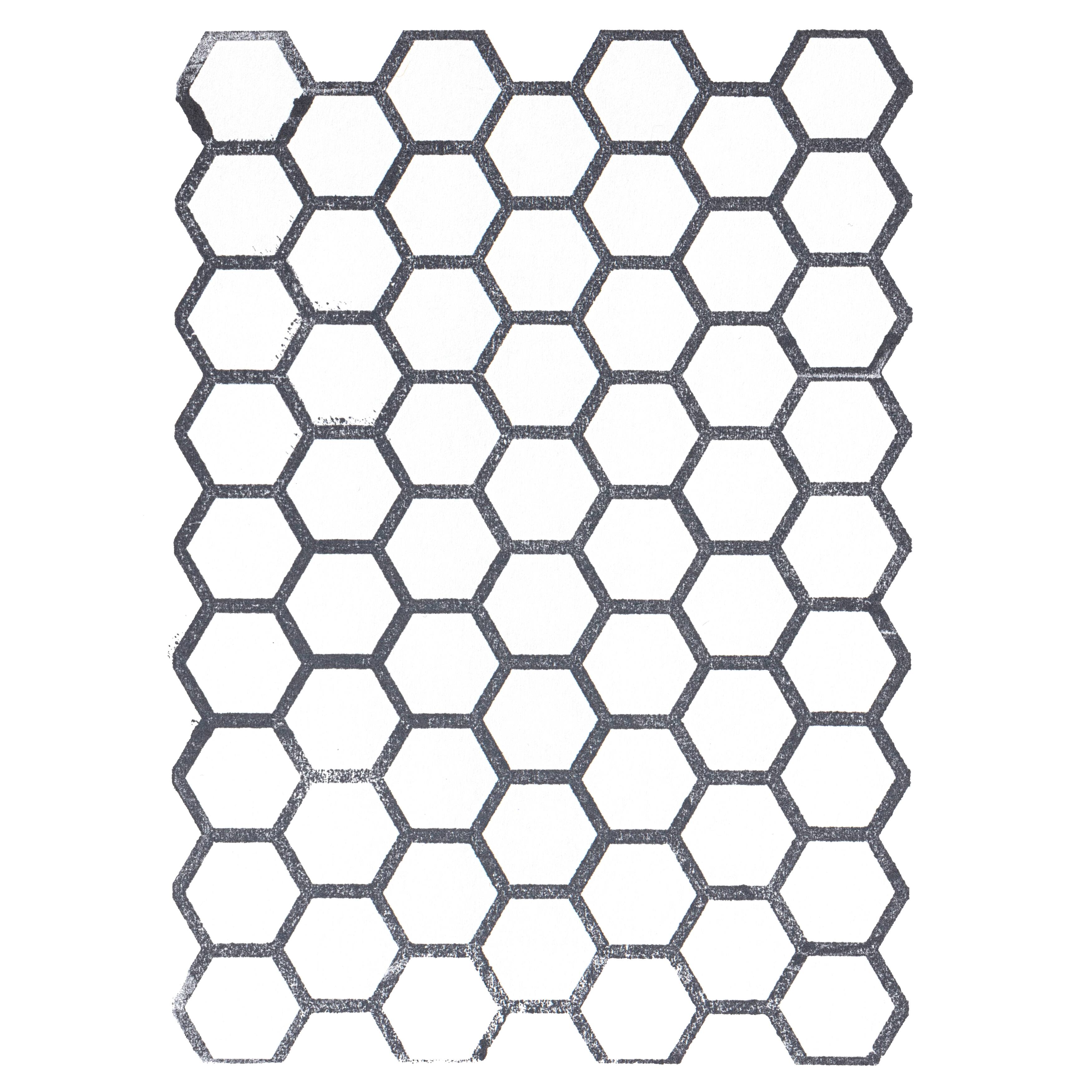 Honeycomb Wood Stamp by Recollections™