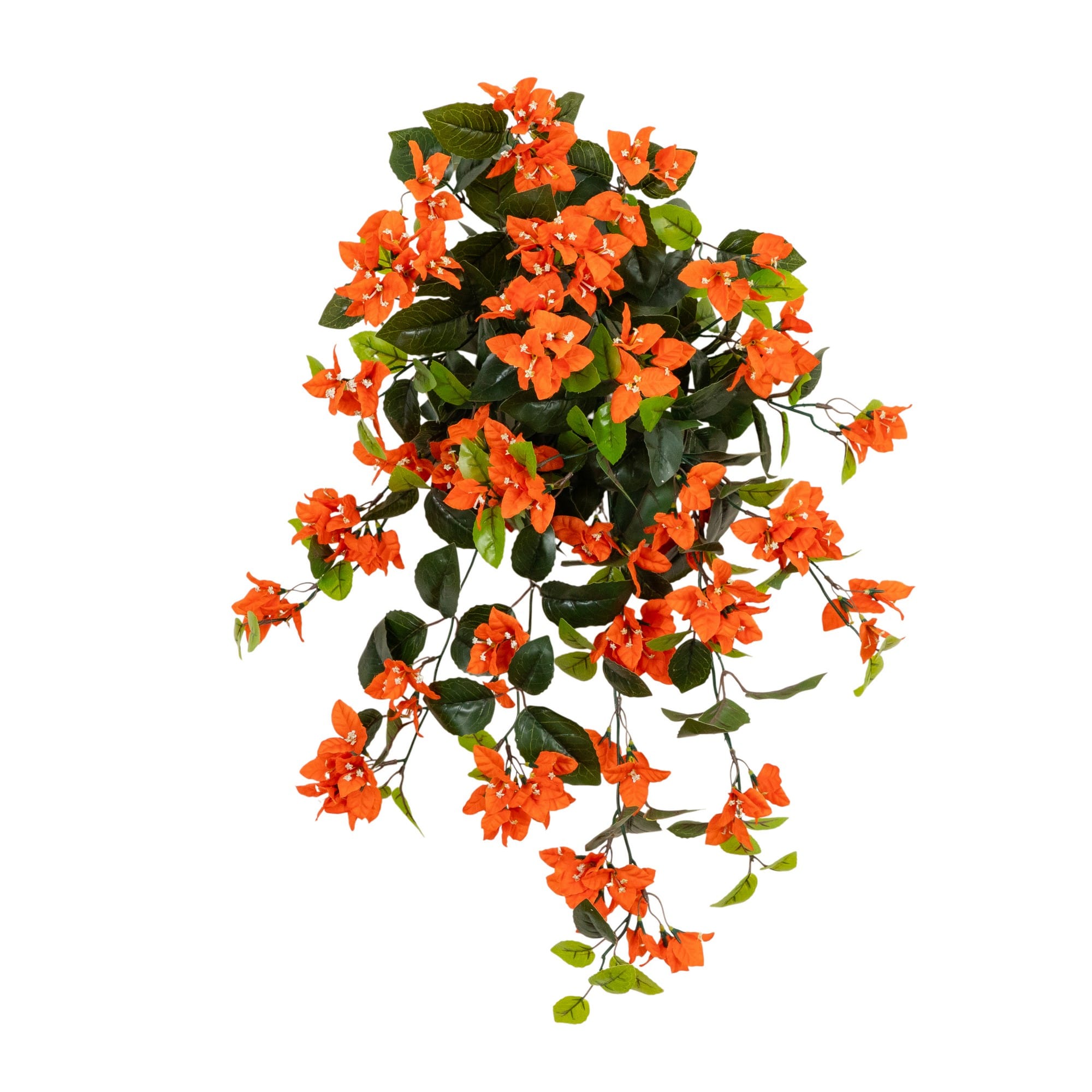 28" UV Resistant Artificial Bougainvillea Hanging Plants