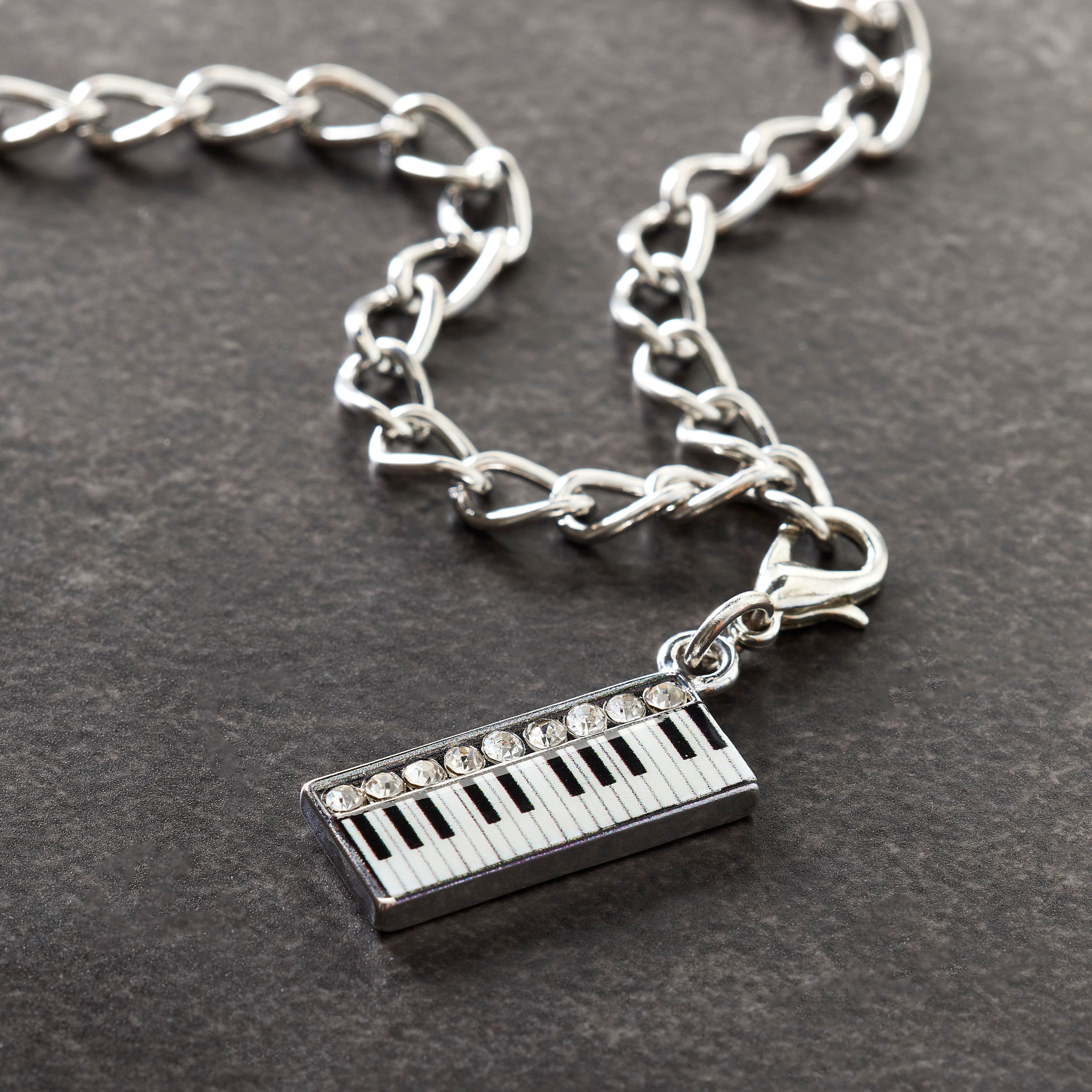 12 Pack: Keyboard Charm by Bead Landing™