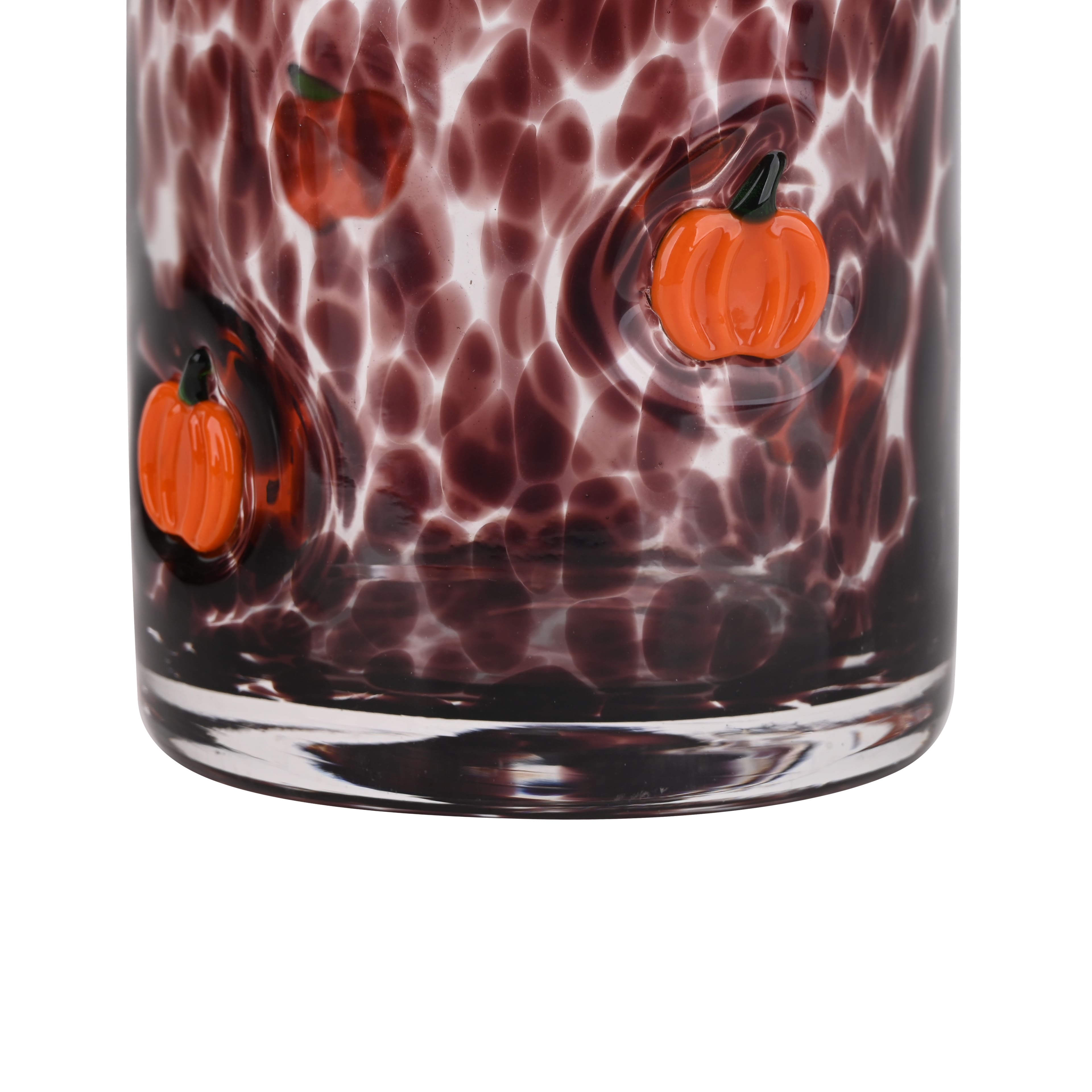 12oz. Confetti Jack-o'-Lantern Icon Double Old Fashioned Glass by Celebrate It™