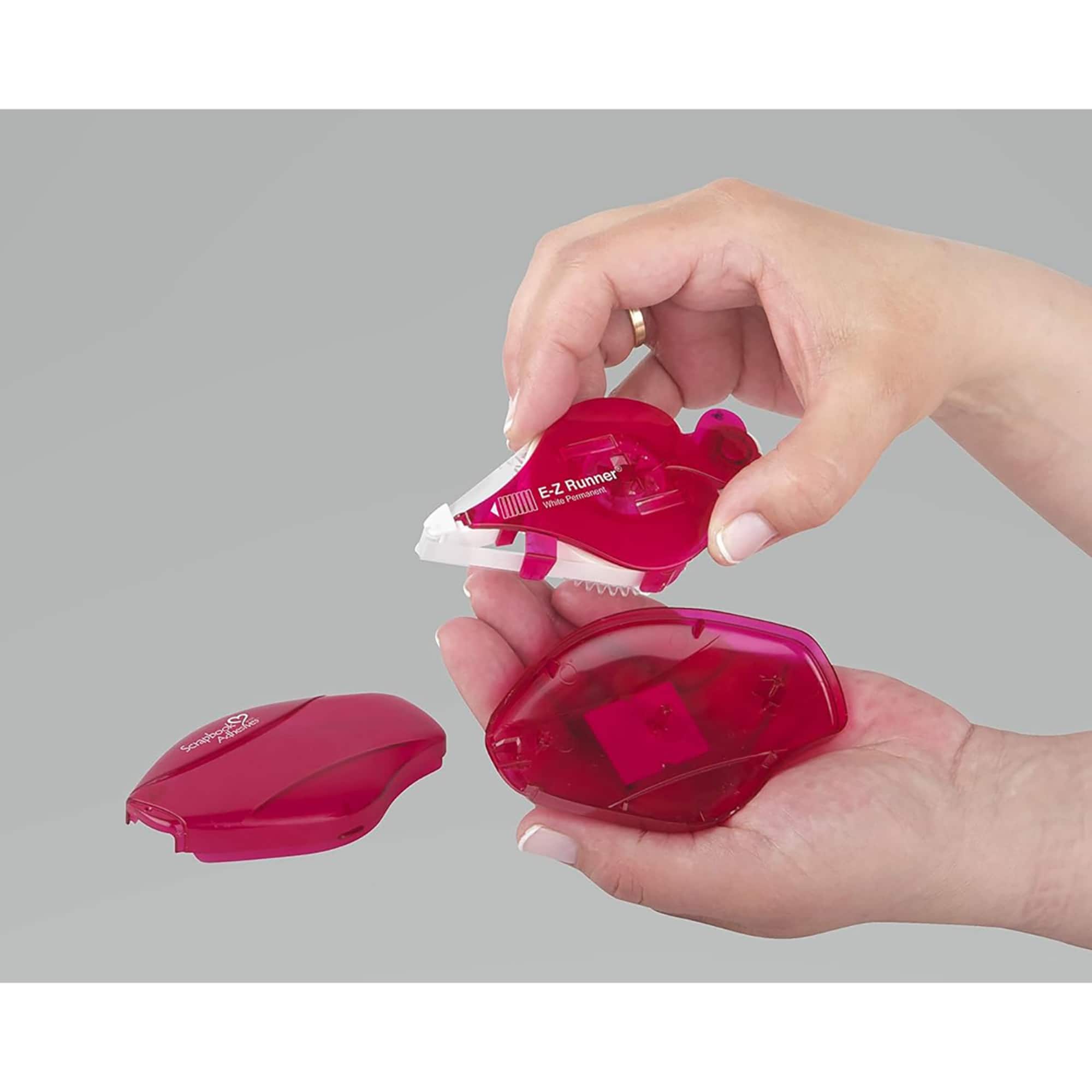 Scrapbook Adhesives by 3L® E-Z Runner® Permanent Strips Refillable Dispensers, 6ct.