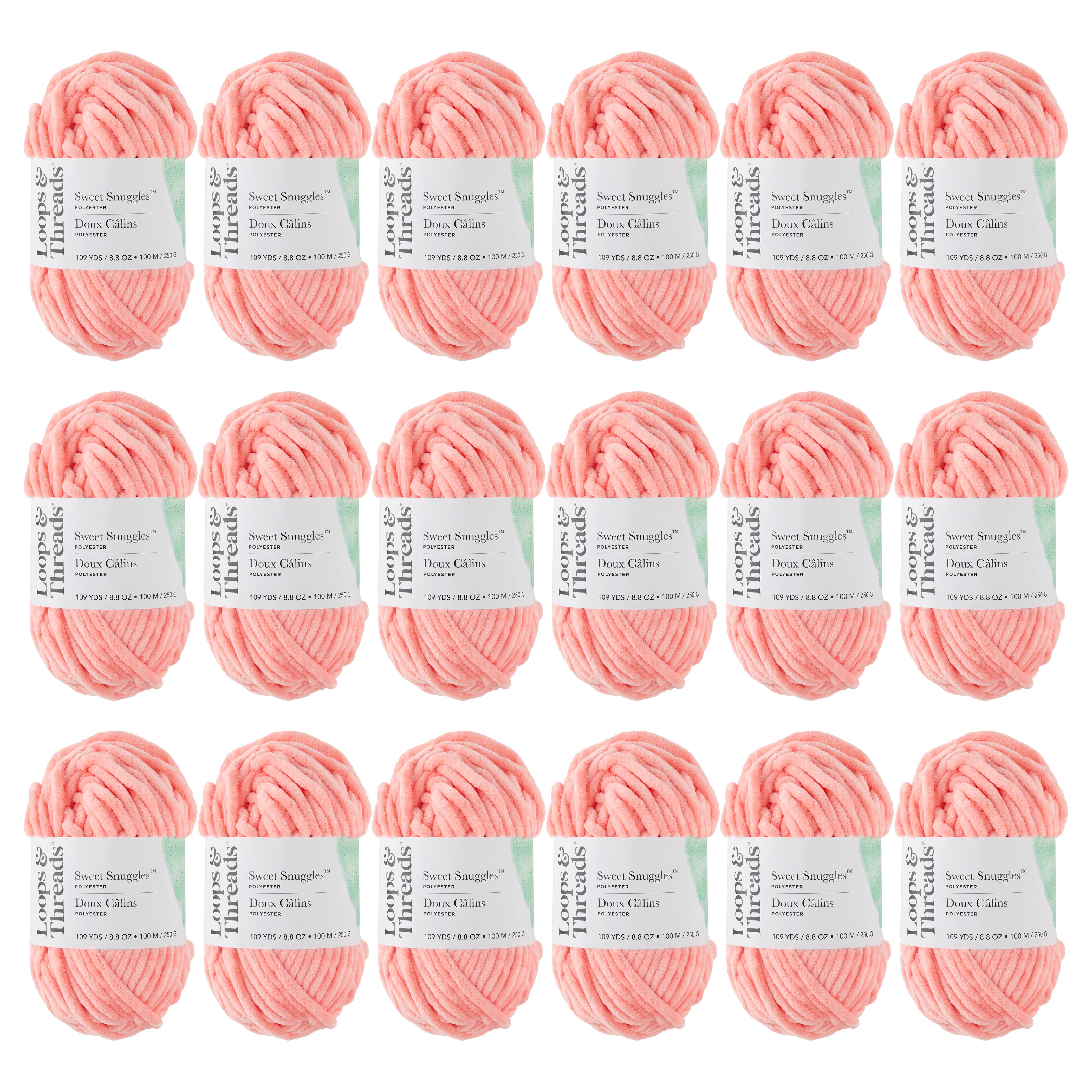 18 Pack: Sweet Snuggles™ Yarn by Loops & Threads®