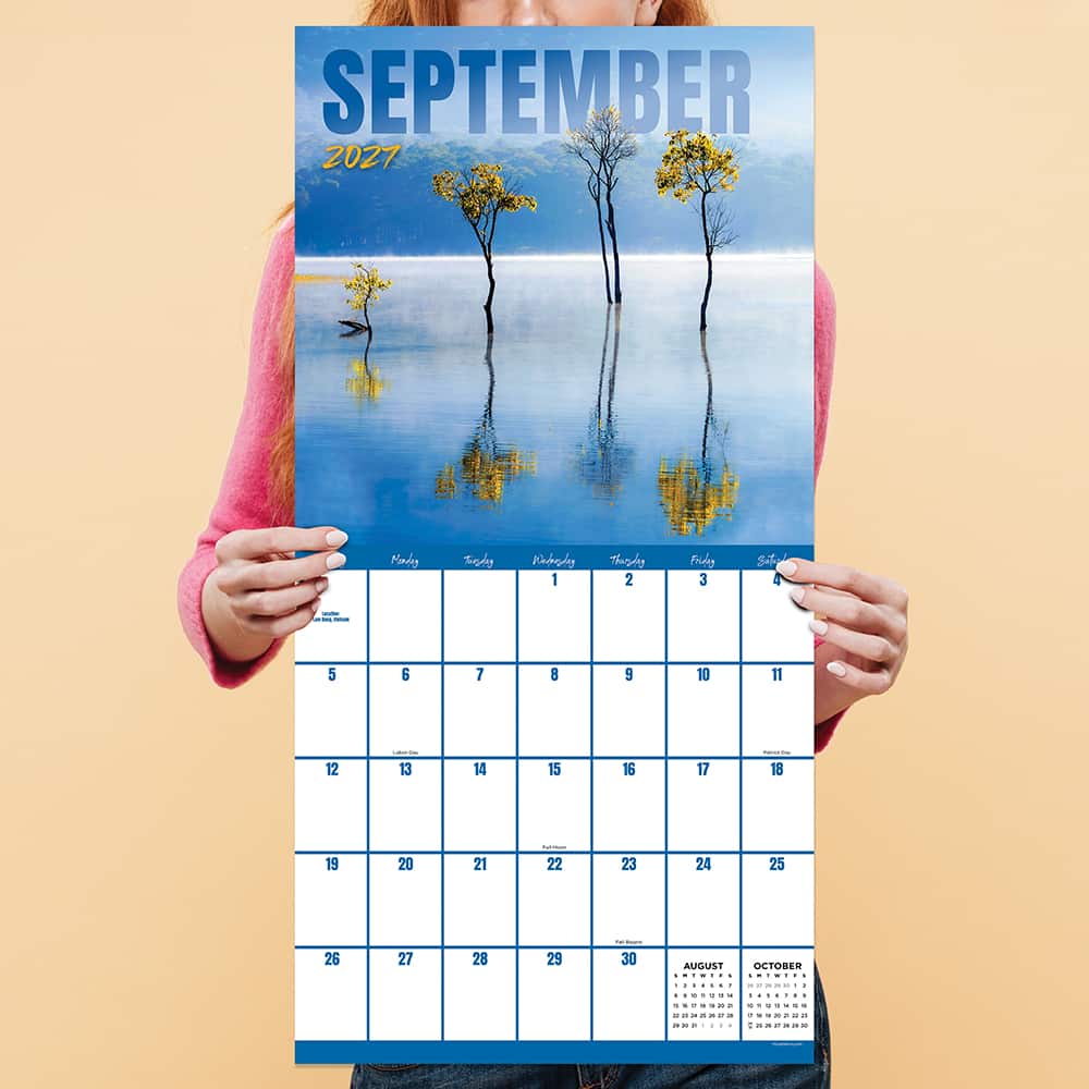 2027 Landscapes Wall Calendar