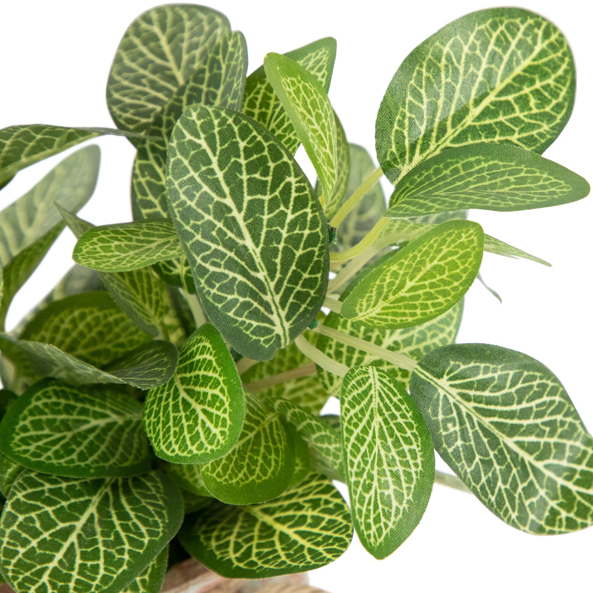 8" Reticulated Spring Foliage in Ceramic Pot