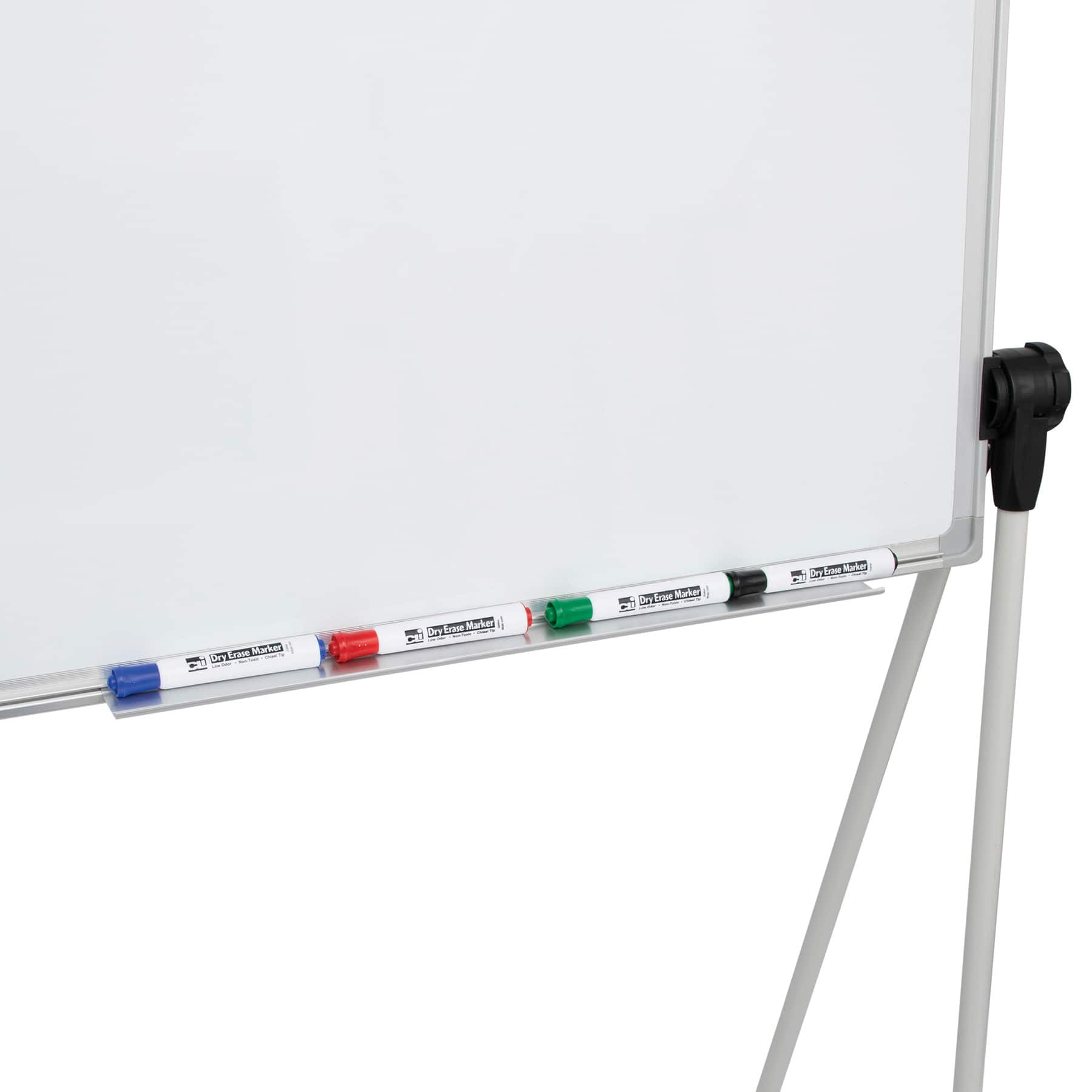 Charles Leonard® Double Sided Magnetic Whiteboard Easel