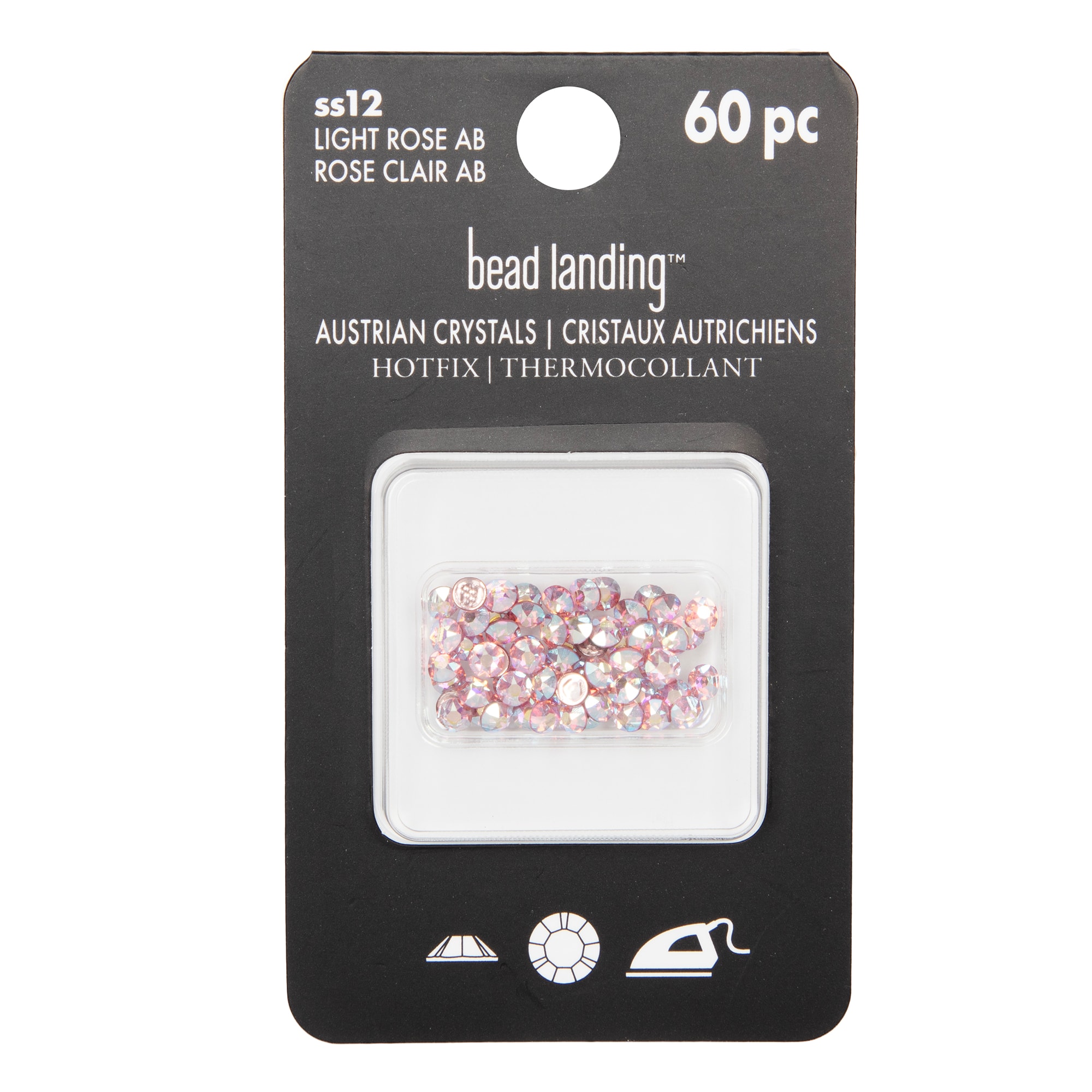6 Packs: 60 ct. (360 total) SS12 Hotfix Austrian Crystals by Bead Landing™