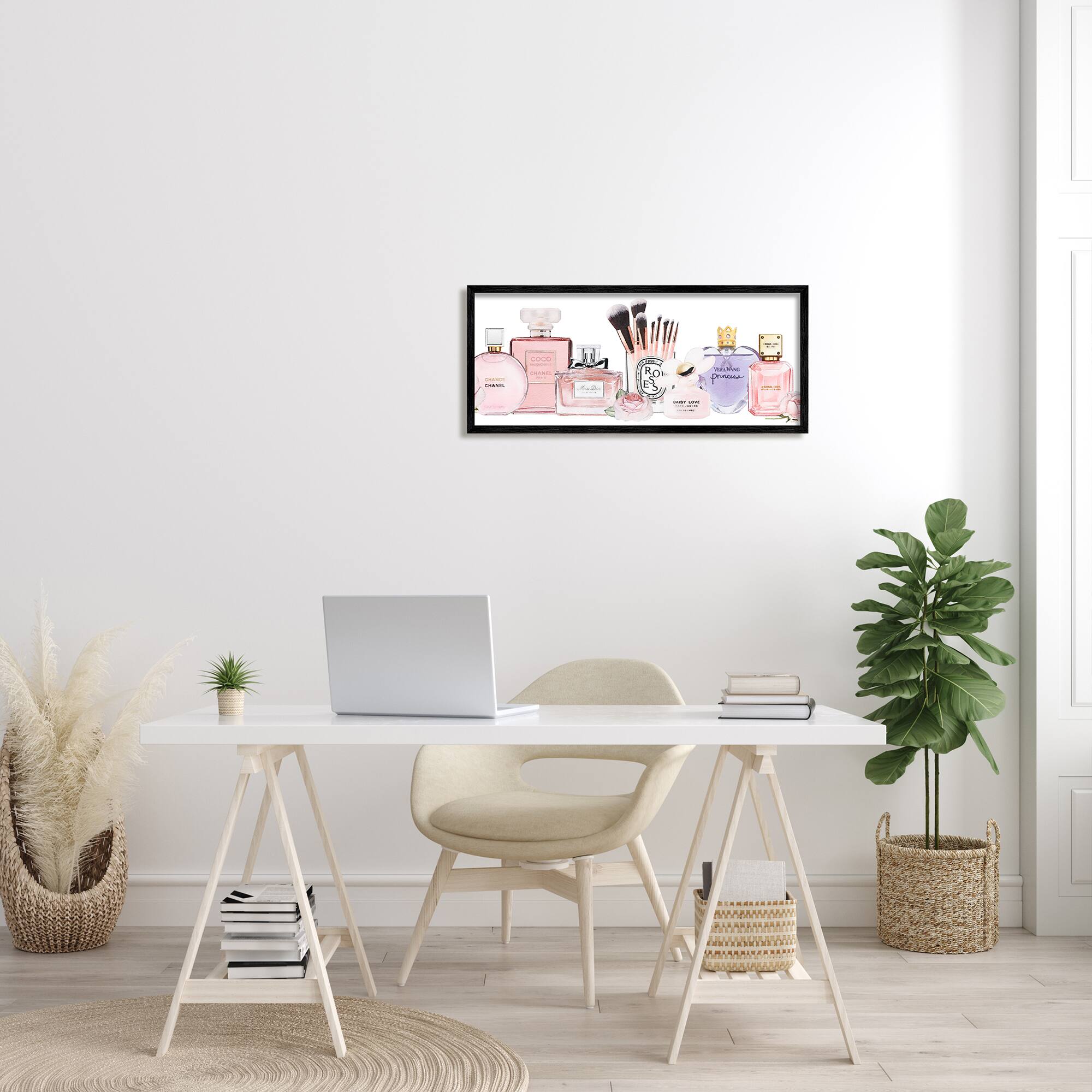 Stupell Industries Women's Fashion Fragrance Glam Accessories in Frame Wall Art