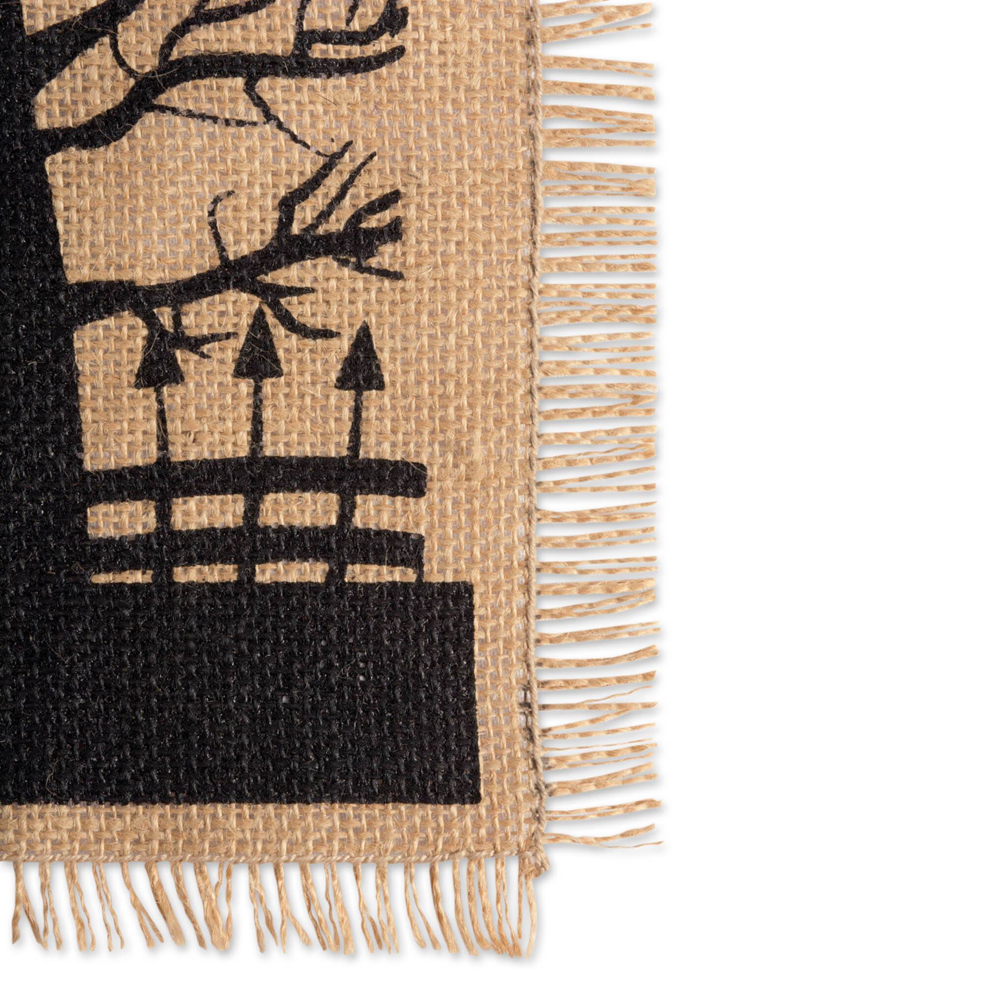 DII® Haunted House Burlap Placemat Set