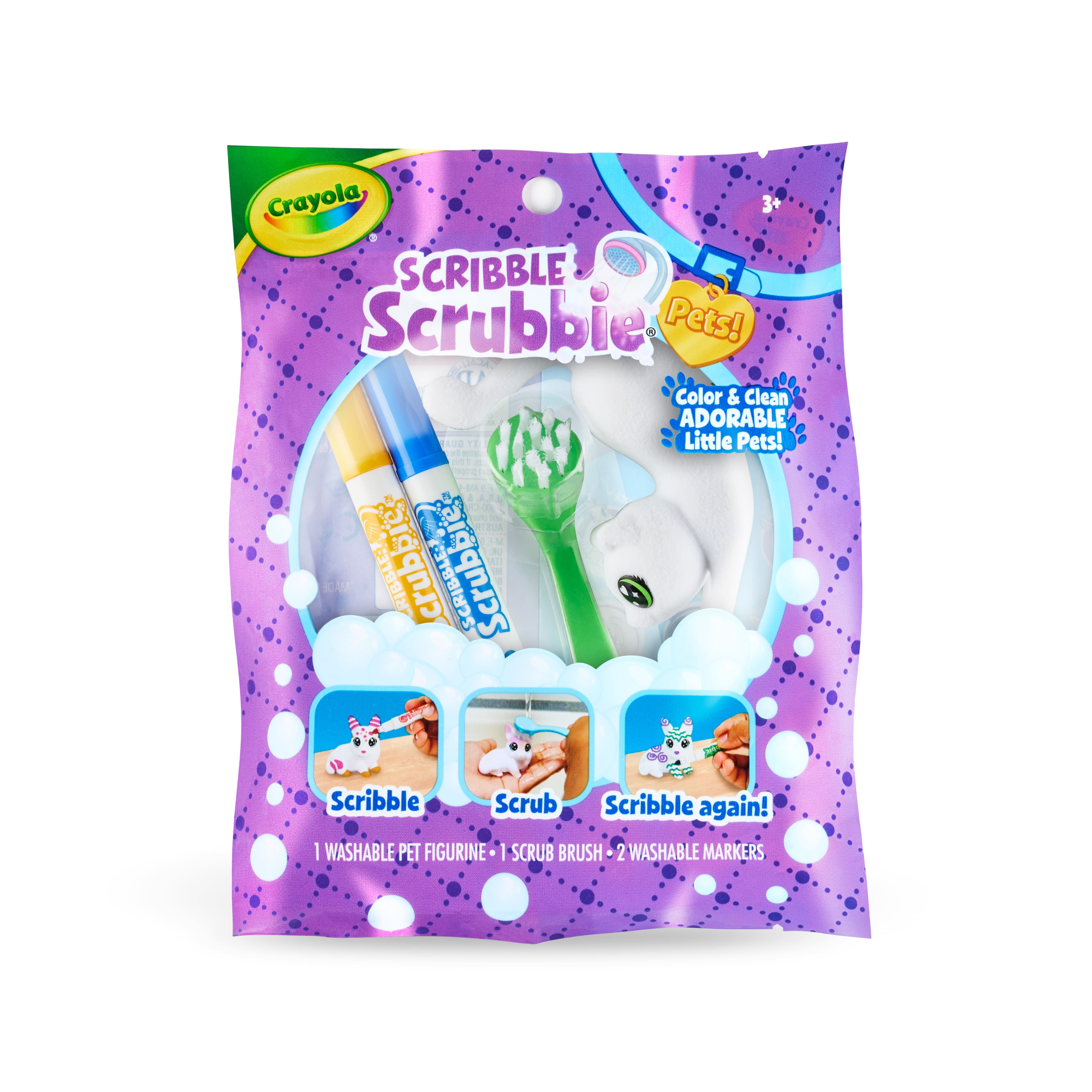 Assorted Crayola® Scribble Scrubbie Pet