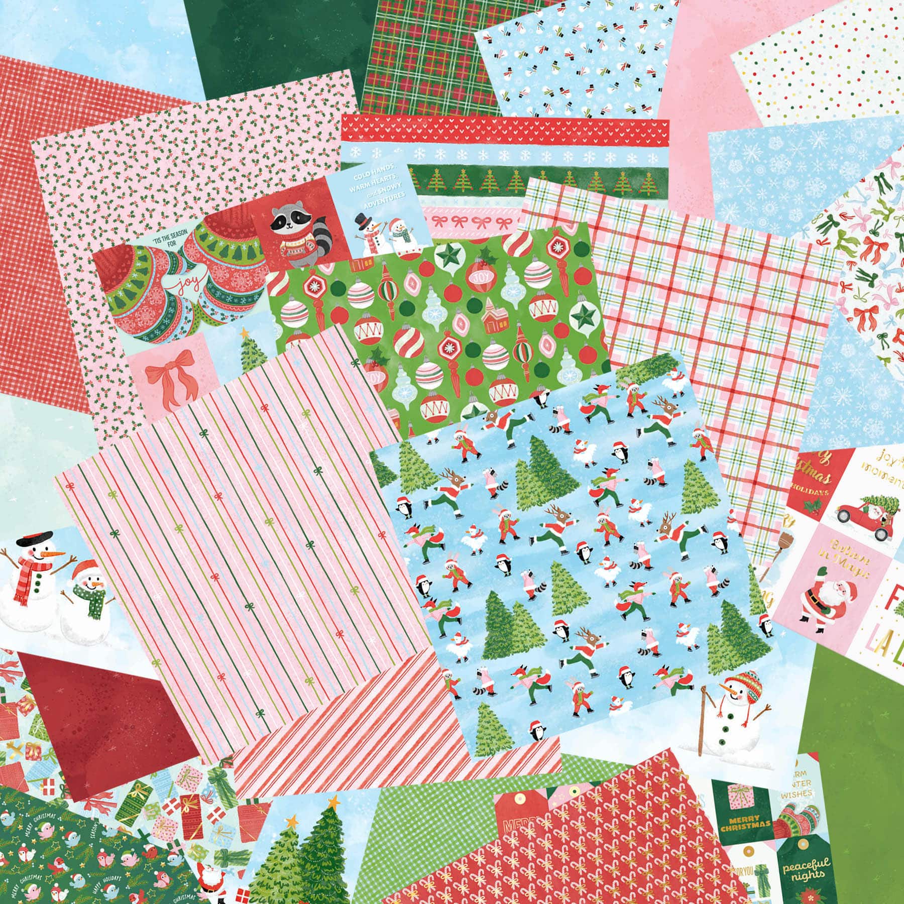 12" x 12" Say Freeze Cardstock Paper Pad by Recollections™, 58 Sheets