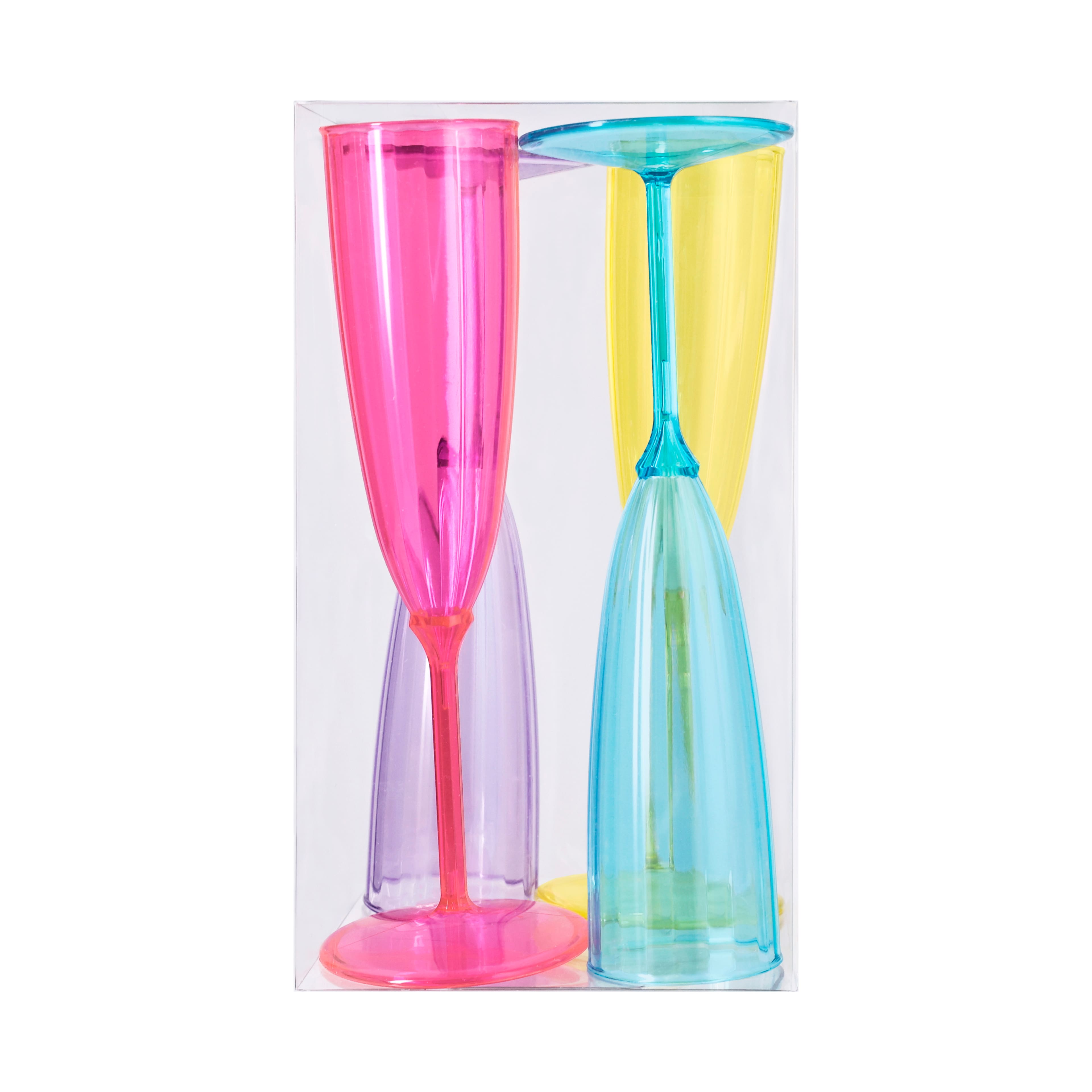 Easter Plastic Champagne Flutes Set by Celebrate It™