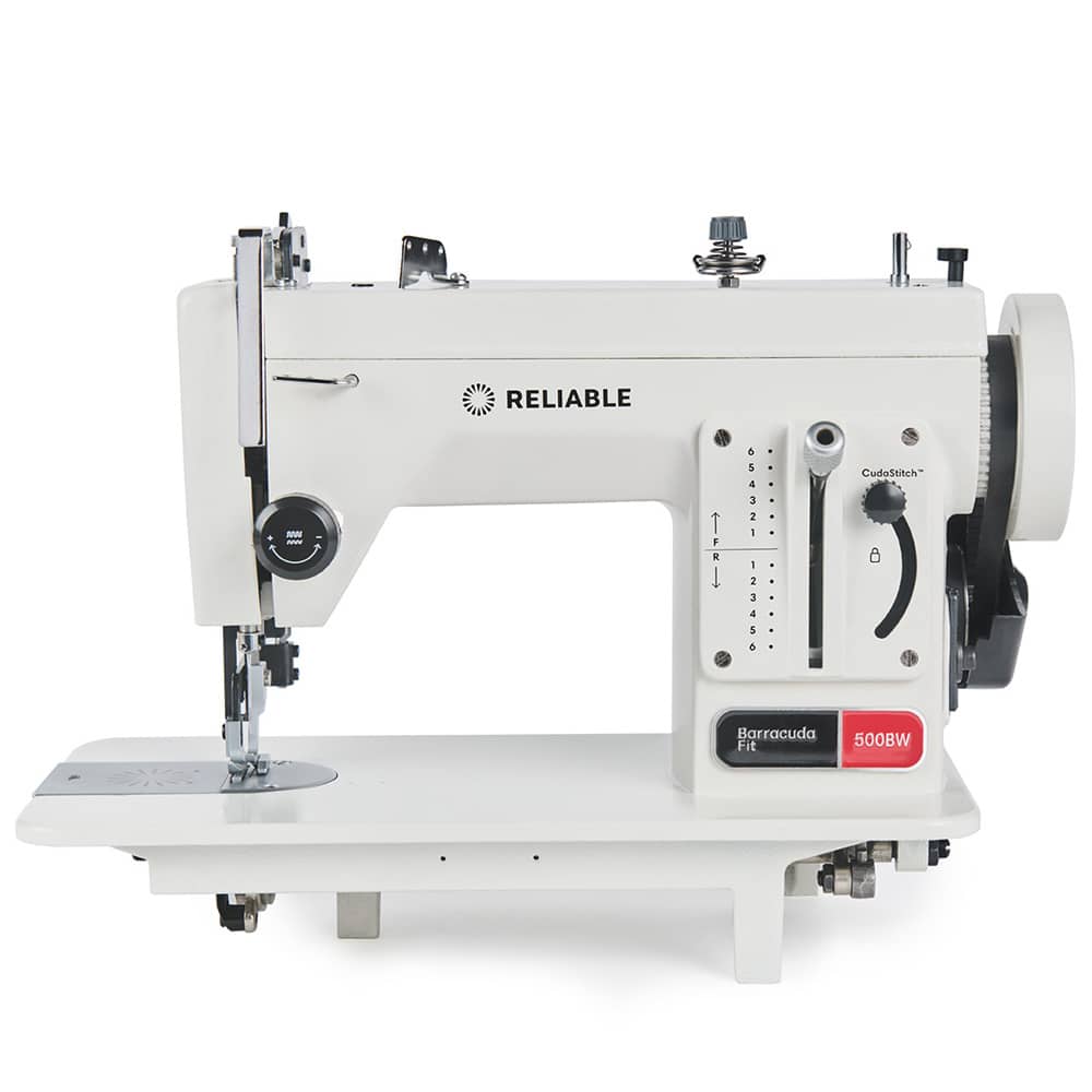 Barracuda™ Fit 500BW Straight Stitch Portable Walking Foot Sewing Machine for Heavy Material