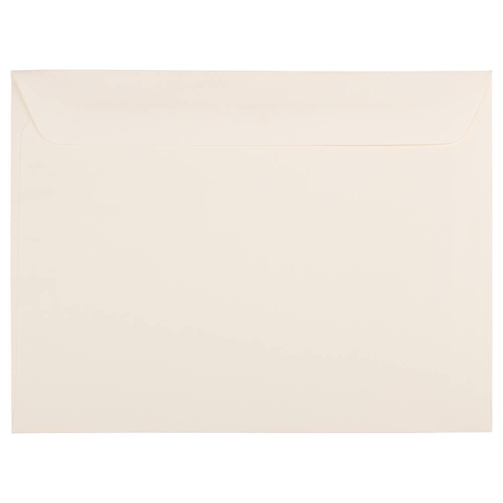 JAM Paper Strathmore 9" x 12" Booklet Wove Envelopes