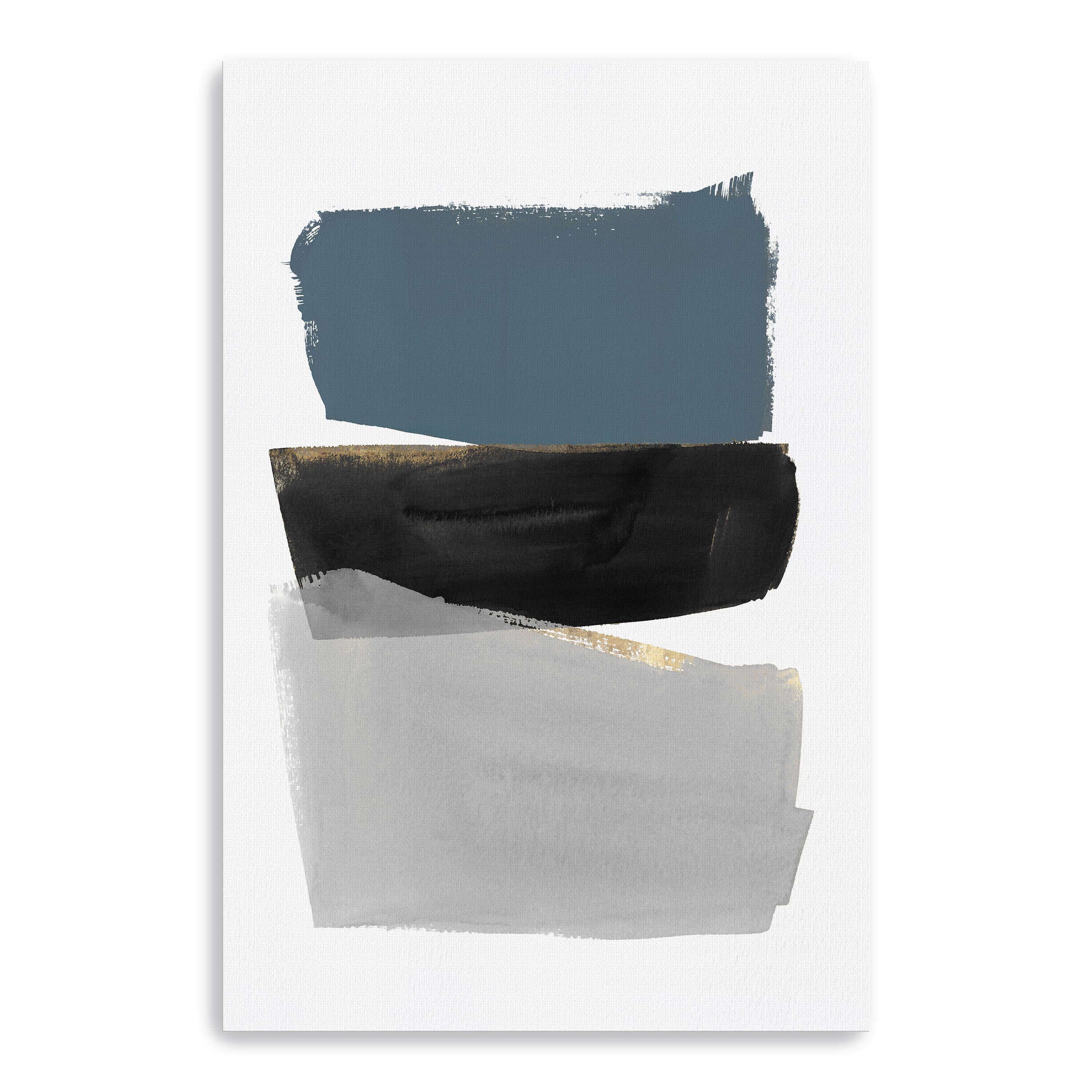 Stacked Blocks Canvas Giclee
