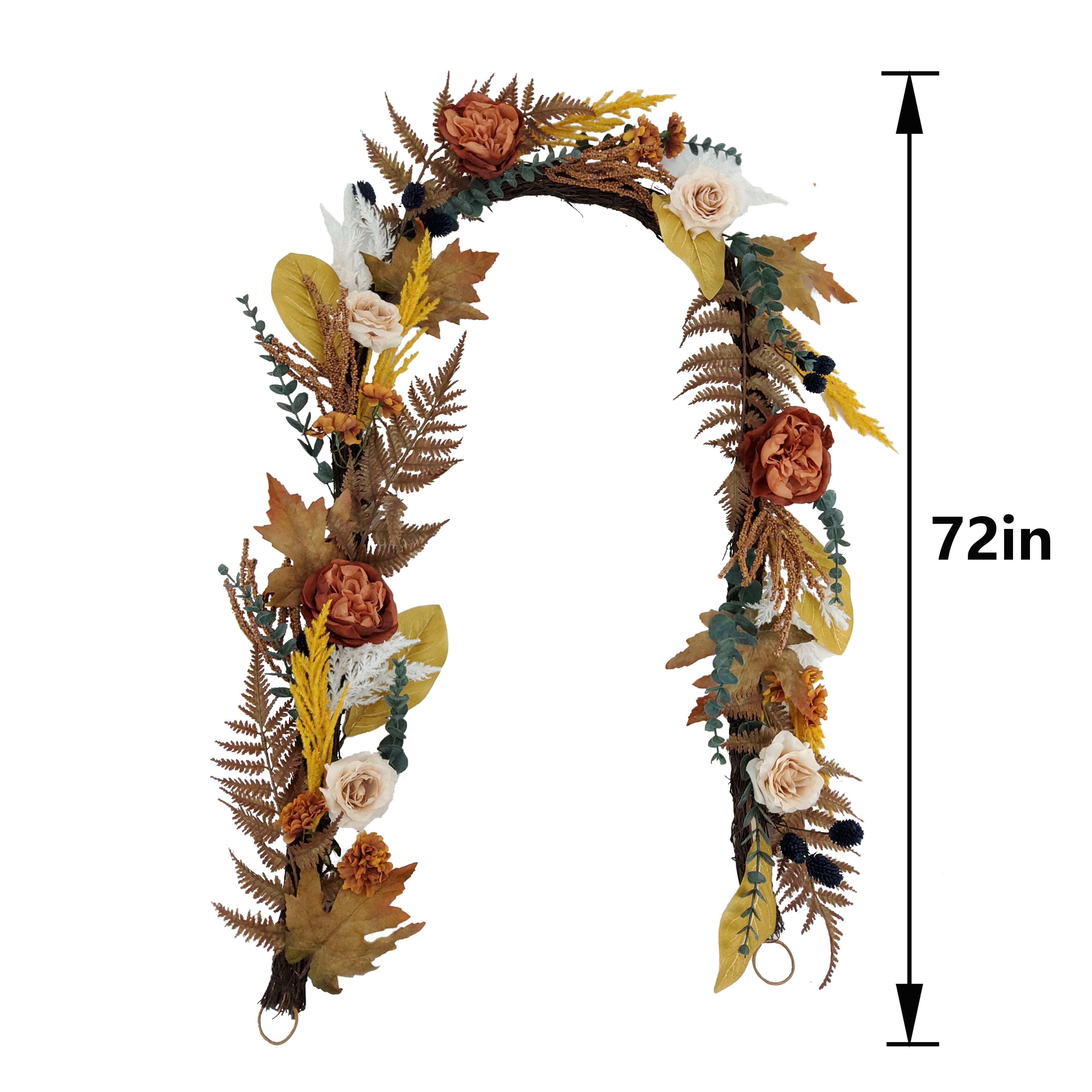 6ft. Peony & Eucalyptus Garland by Ashland®