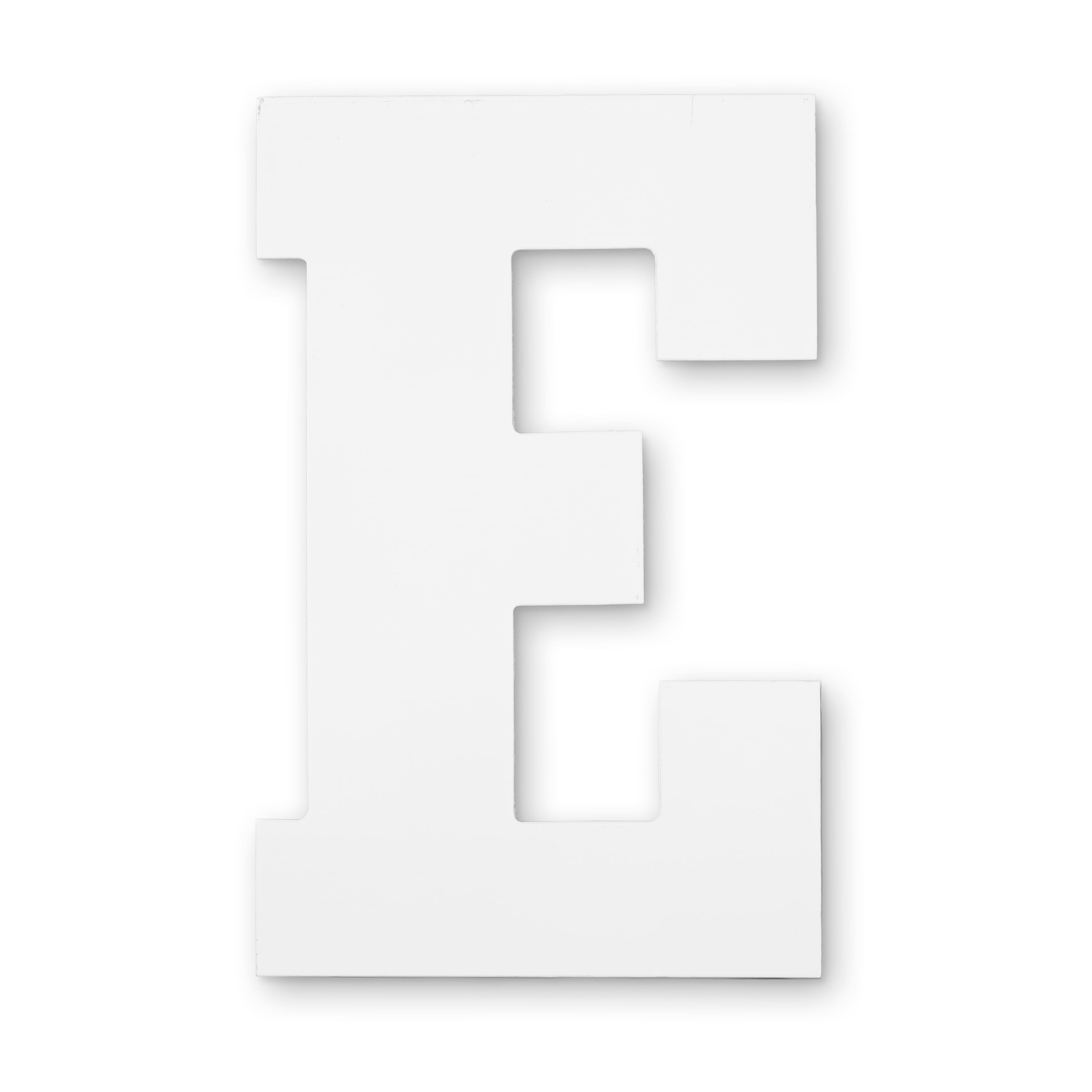 6 Pack: 13" White MDF Uppercase Letter by Make Market®