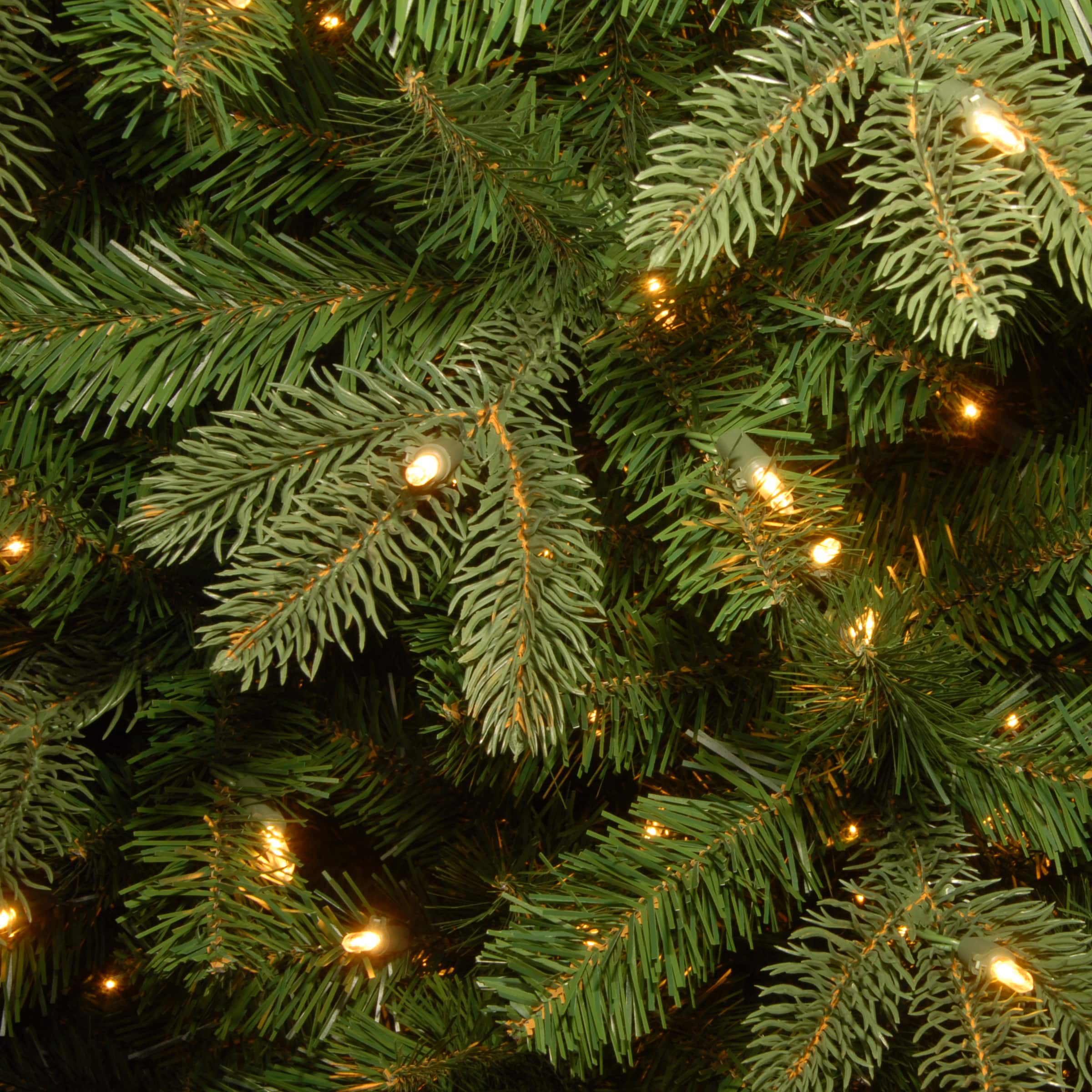 6.5ft. Pre-Lit Feel Real® Prescott Pencil Slim Artificial Christmas Tree, Clear Lights