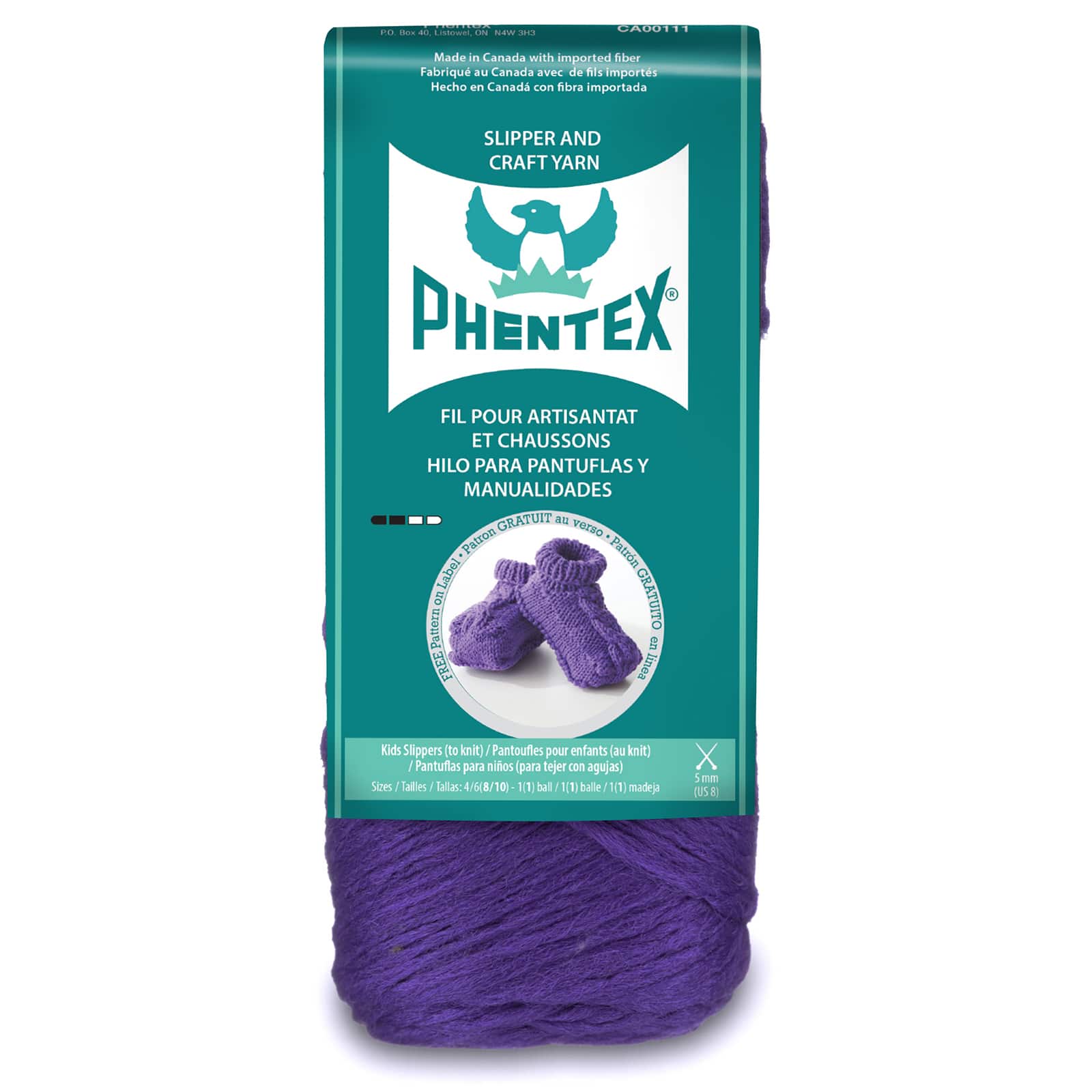 Laine pour artisanat et chaussons de Phentex