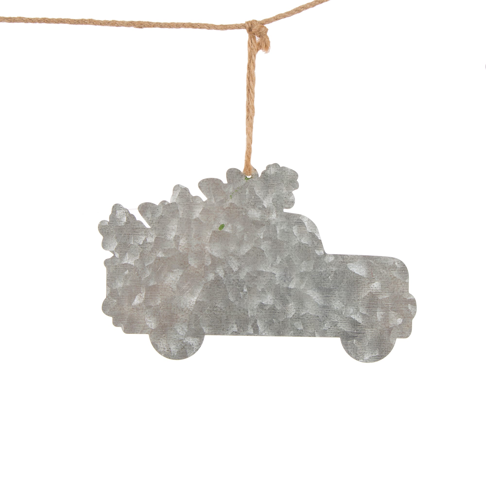 Glitzhome® 6ft. Christmas Red Truck Garland, 2ct.