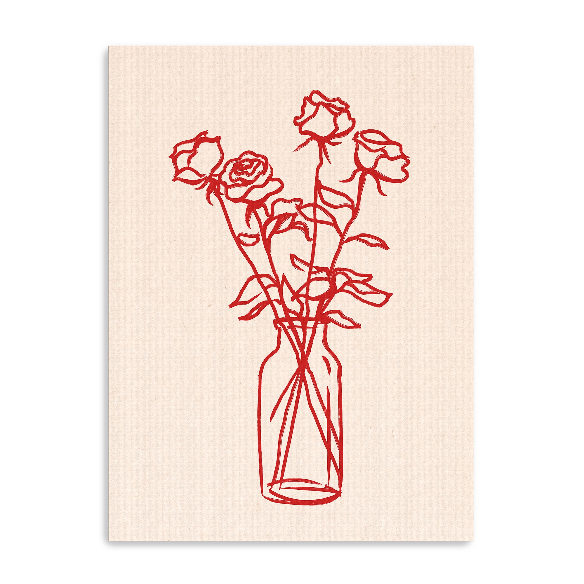 The Beauty of Roses Canvas Giclée Art