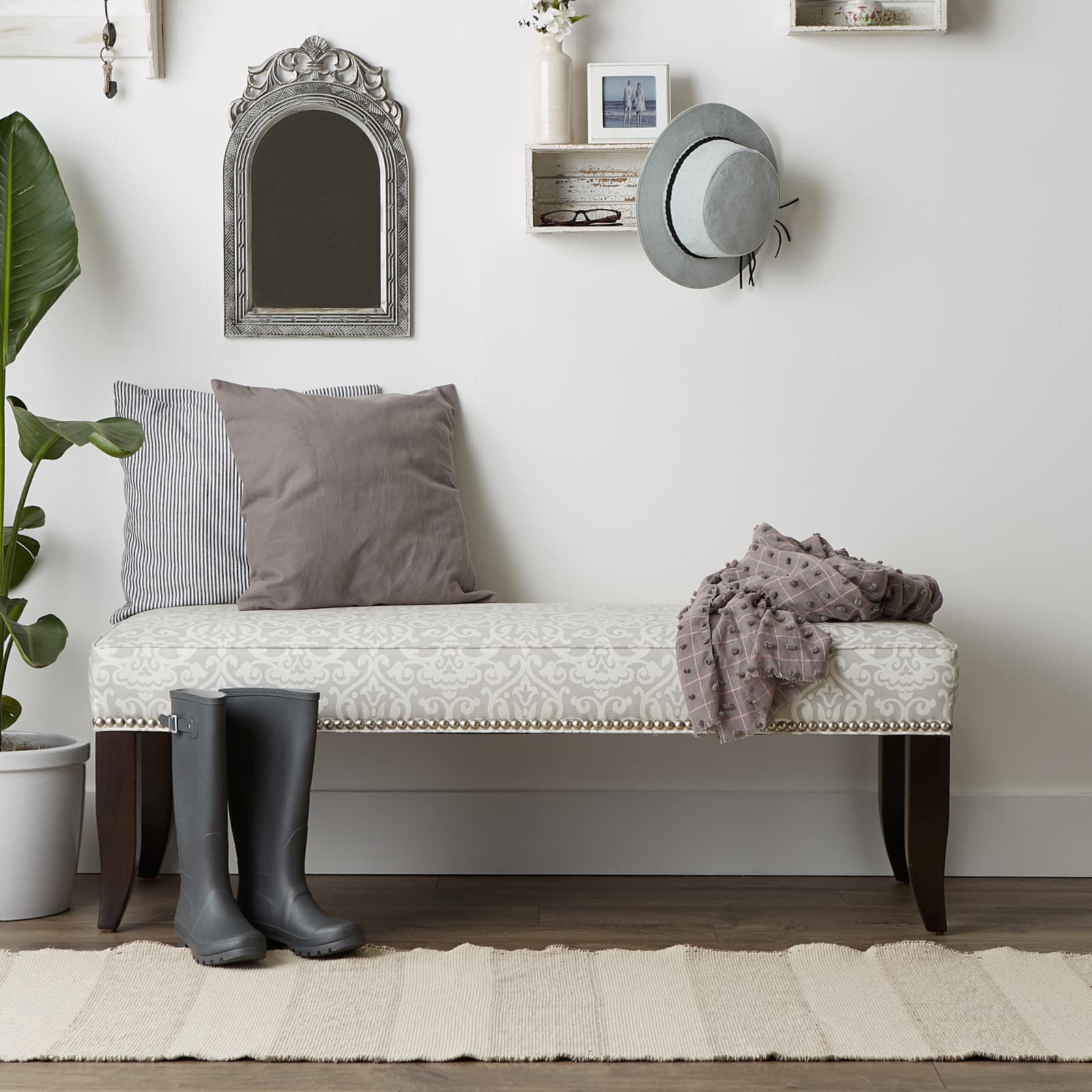 DII® Variegated Stripe Recycled Yarn Floor Runner