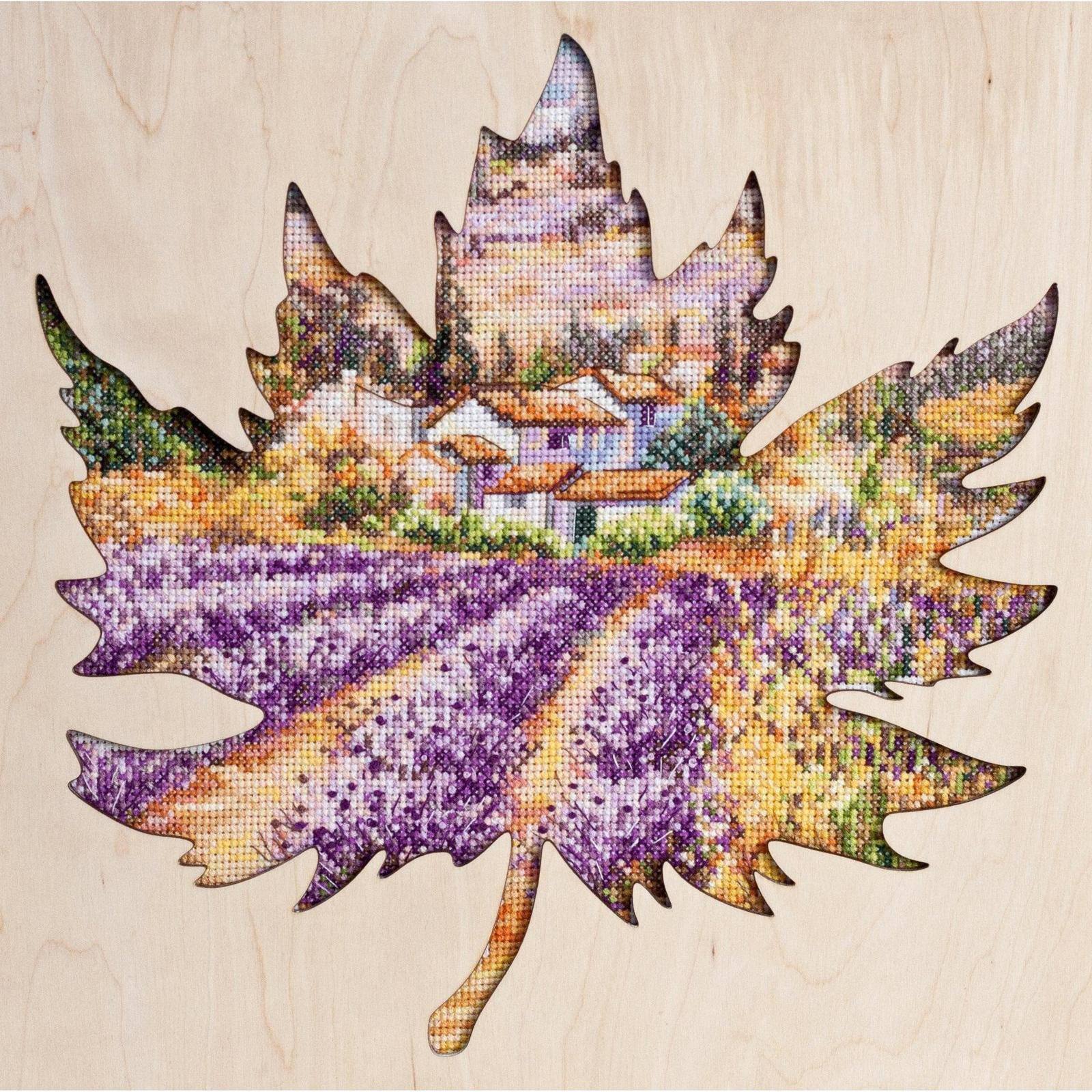 Abris Art Lavender Fields Cross Stitch Kit