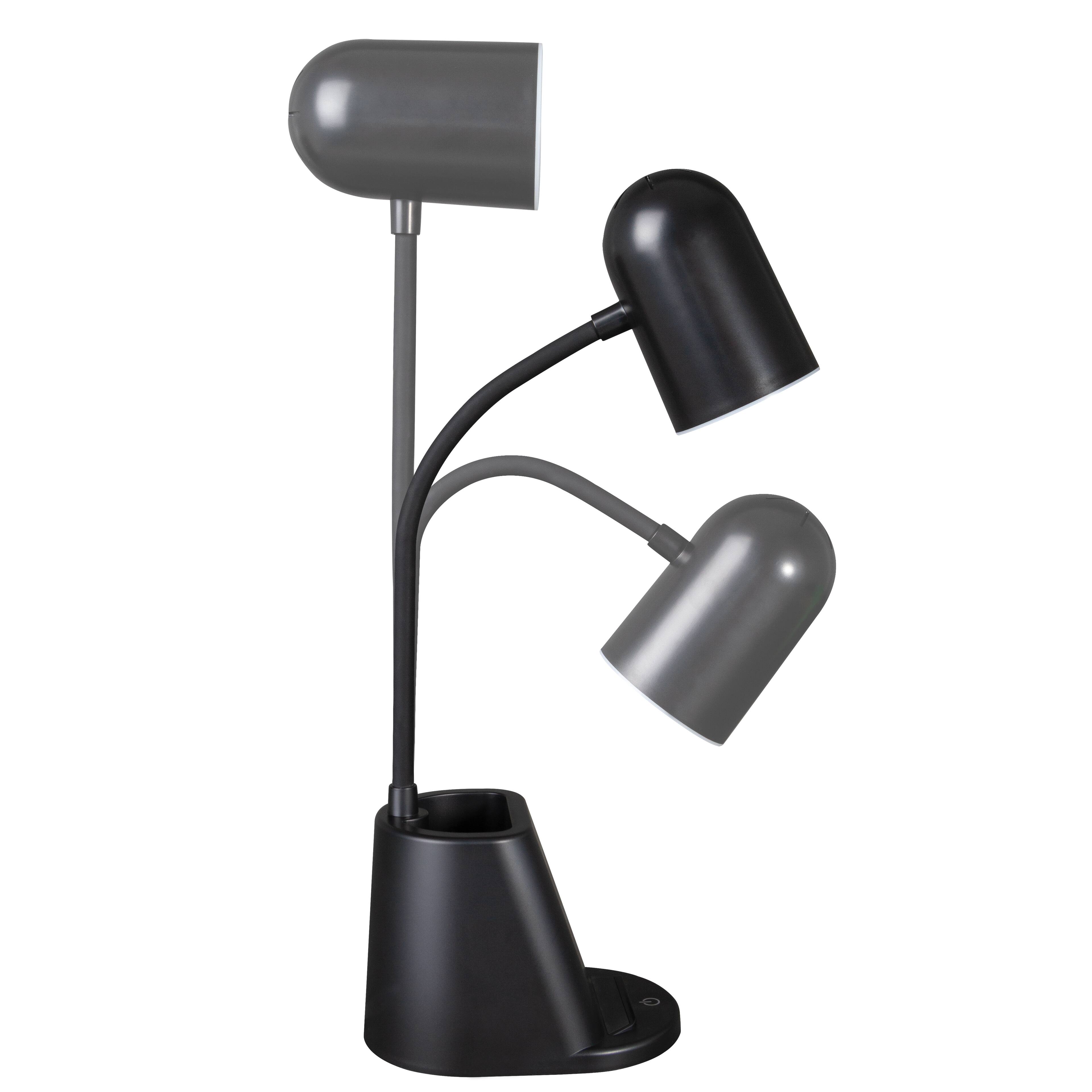 OttLite Wireless Charging LED Lamp with Organizer