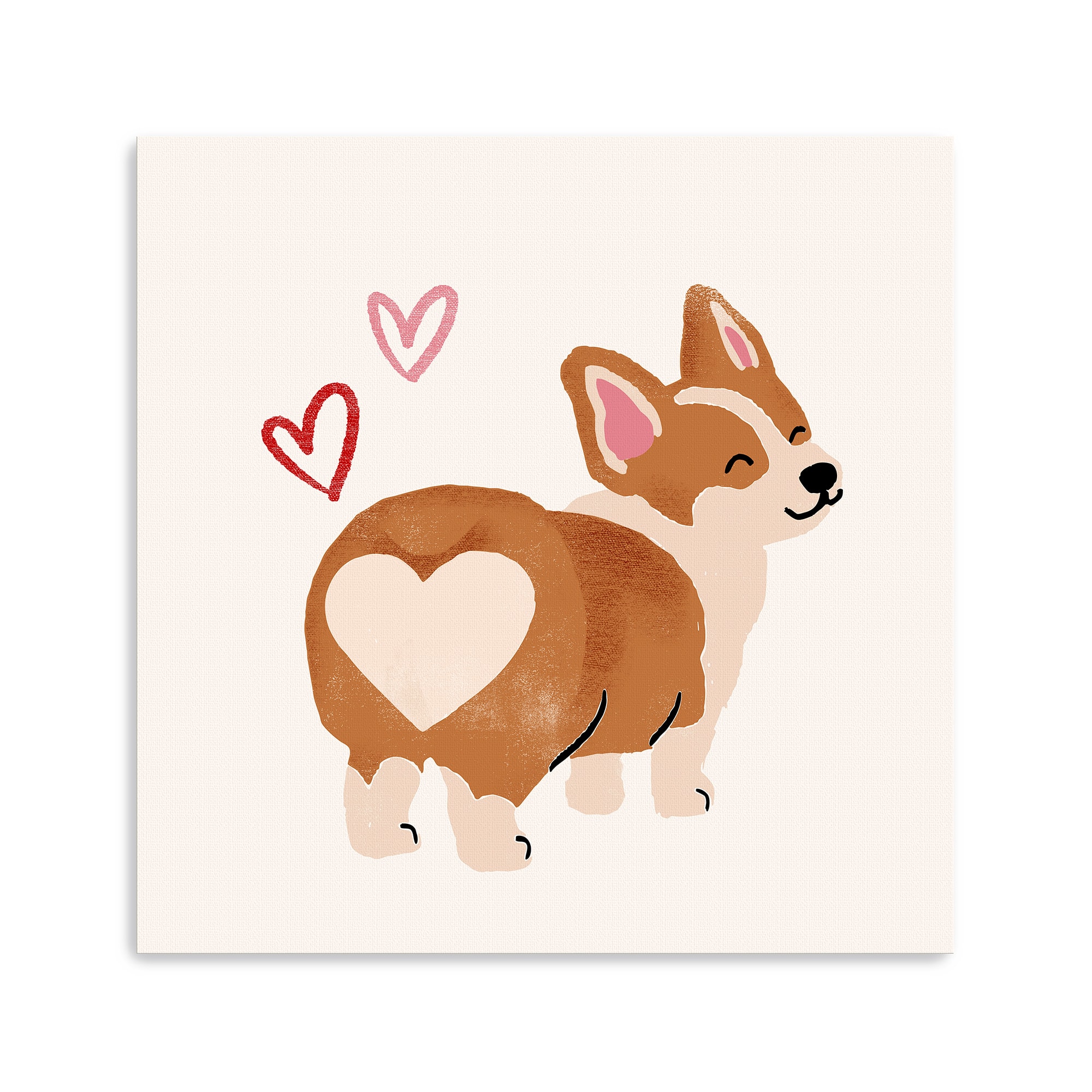 Little Legs Big Heart V Canvas Giclée Art