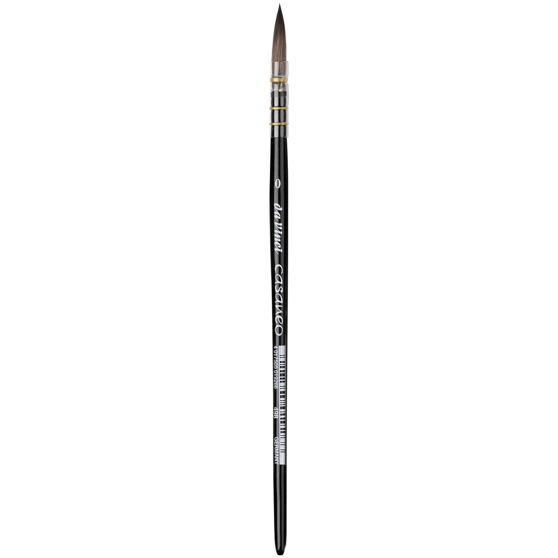 Michaels, da Vinci CASANEO Series 498 Synthetic Quill Wash Brush – Category: Watercolor