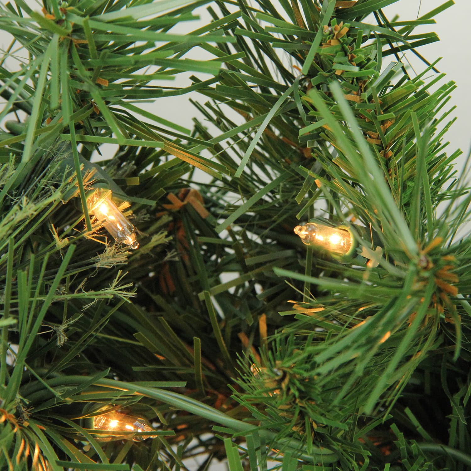 6.5ft. Pre-Lit Mixed Cashmere Pine Artificial Christmas Tree, Clear Lights