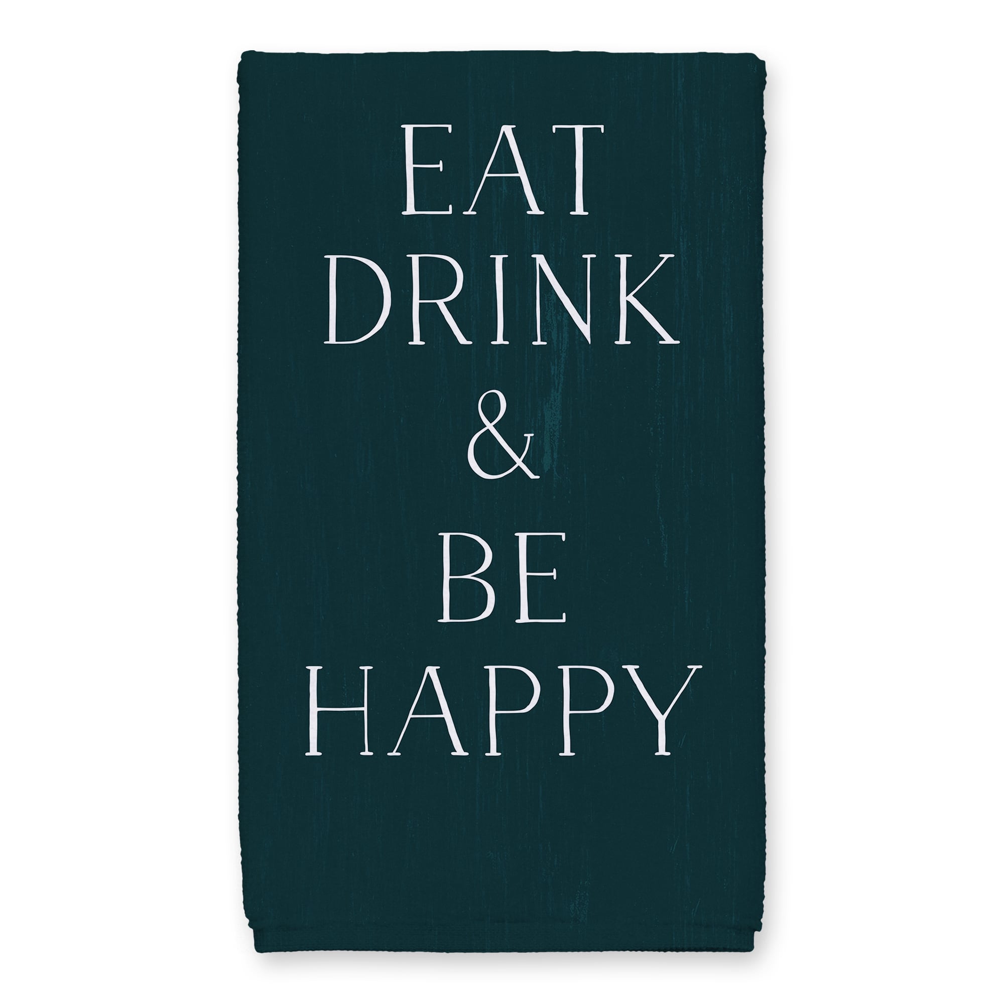 Eat Drink & Be Happy Tea Towel Set