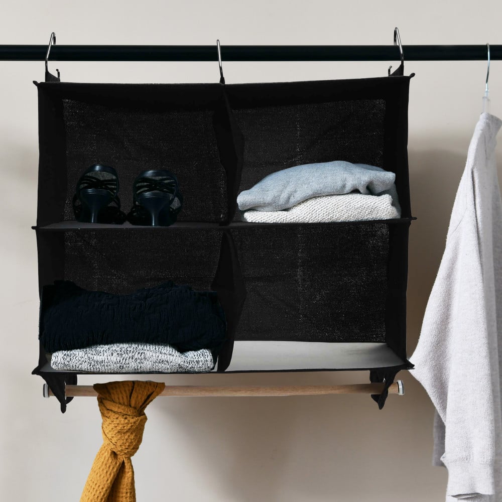Household Essentials 19" 4-Pocket Wide Organizer