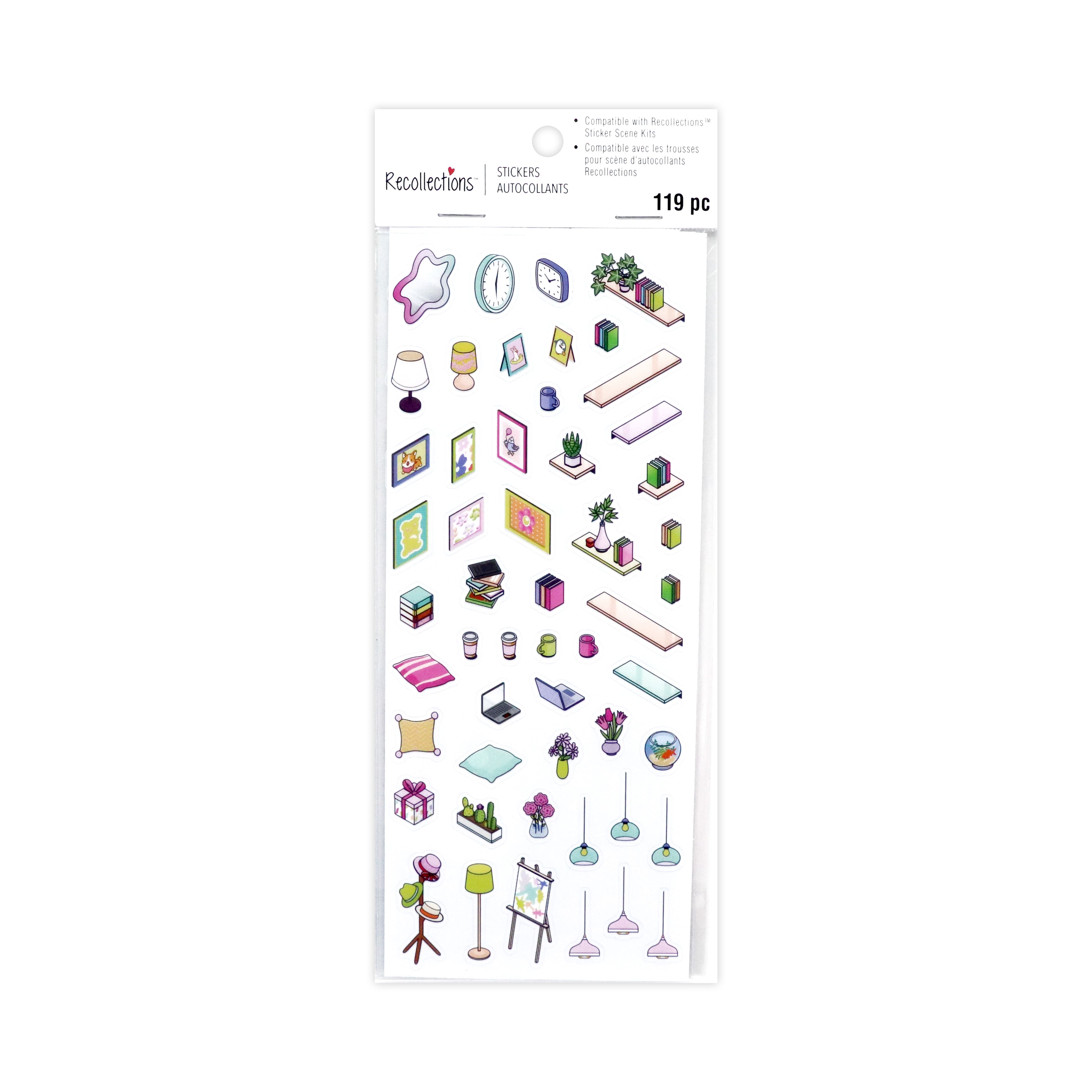 Kawaii Furniture & Décor Stickers by Recollections™