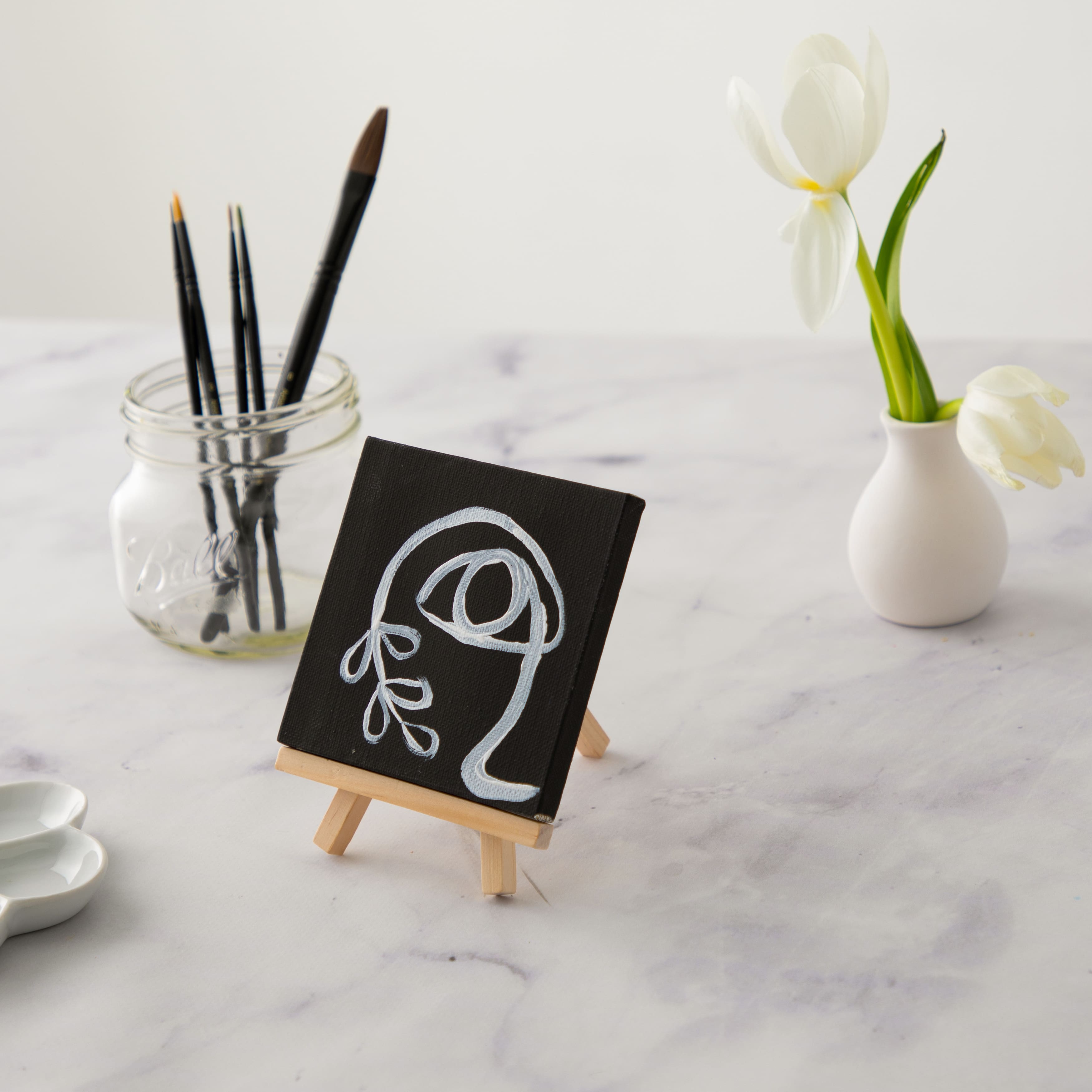 2 Pack 4" x 4" Mini Canvas by Artist's Loft™ Necessities