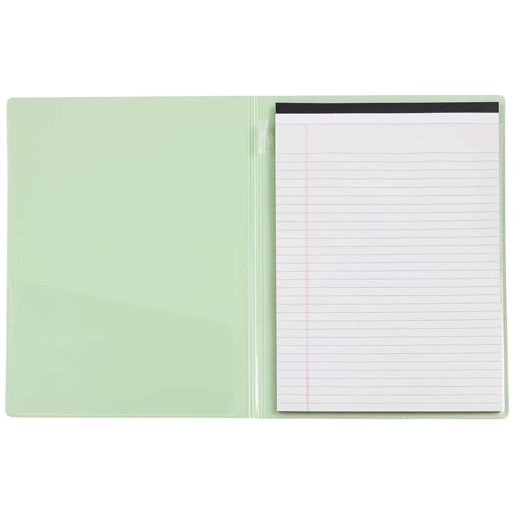 JAM Paper Plastic Padfolio