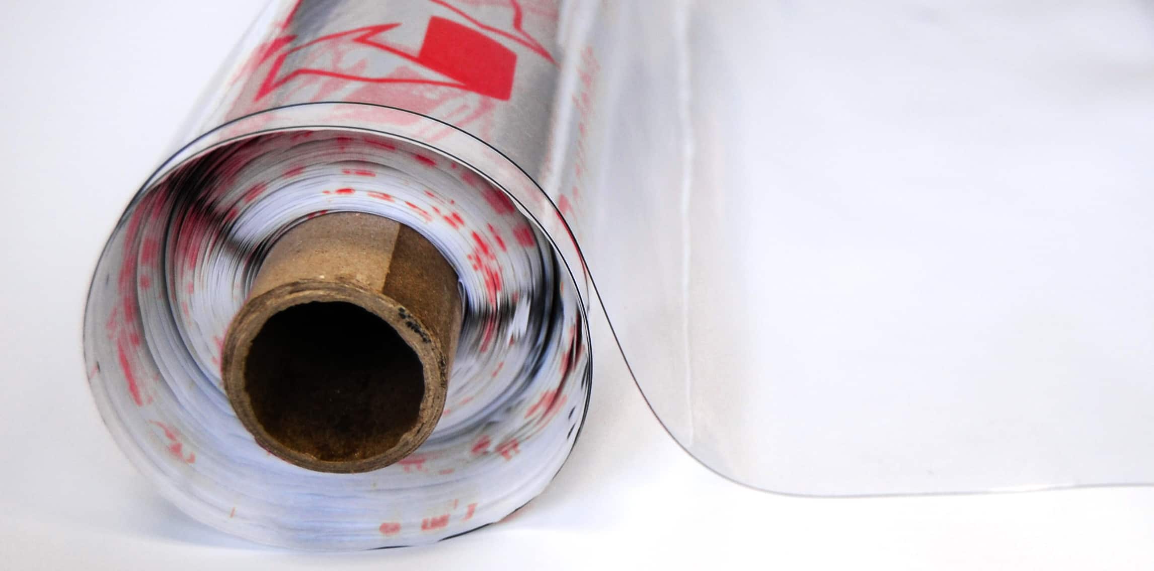 Vinyl-It 54" x 10yd. Clear 24 Gauge PVC Vinyl Roll