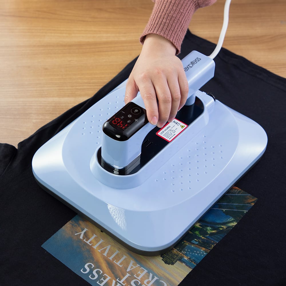 Craft Express Pacific Blue Large Handheld Heat Press