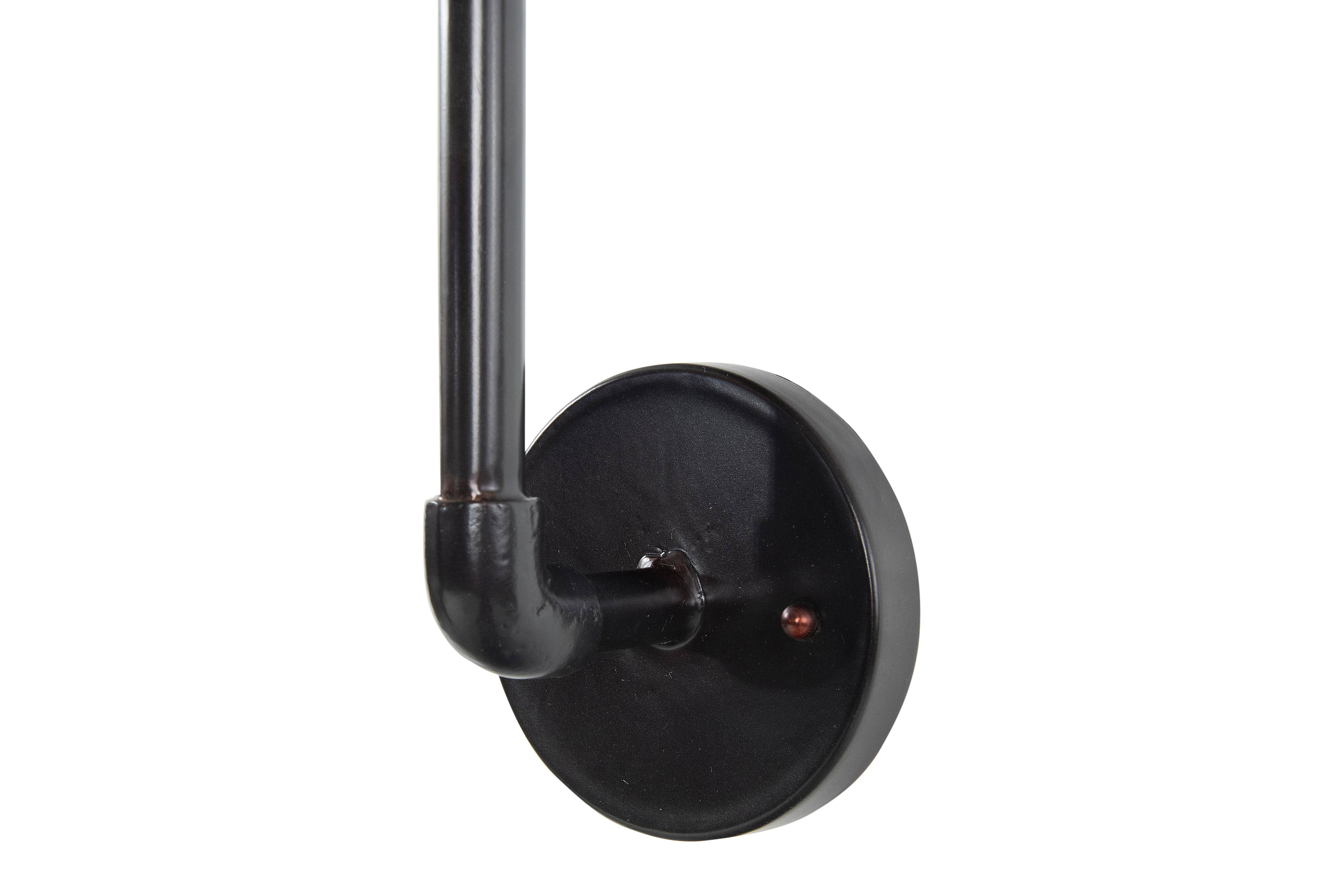 Hello Honey® 33" Metal Wall Sconce with Round Shade