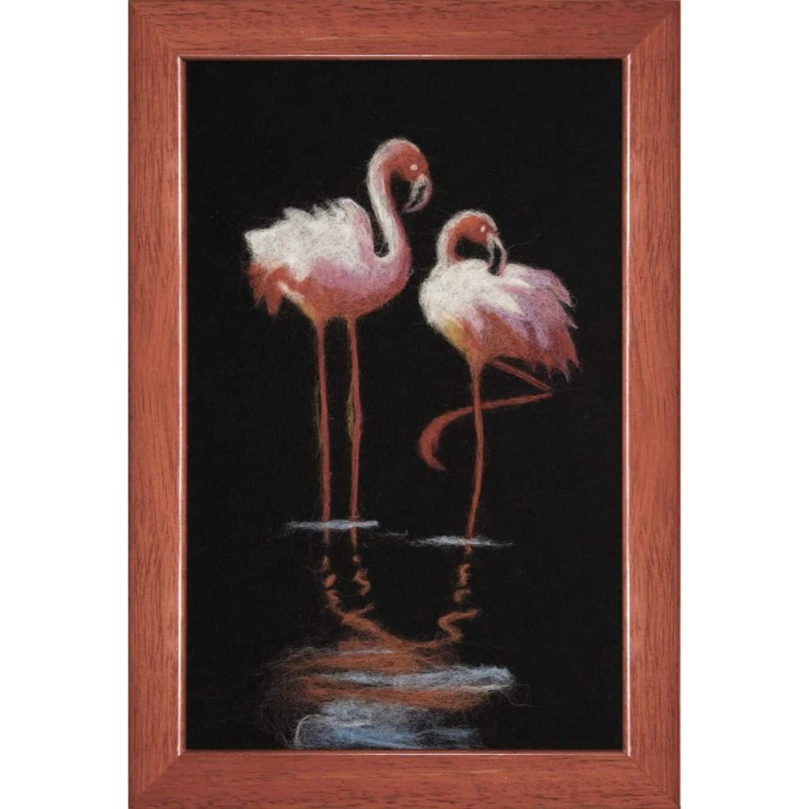 Crystal Art Felting Kit Tender Pink Love