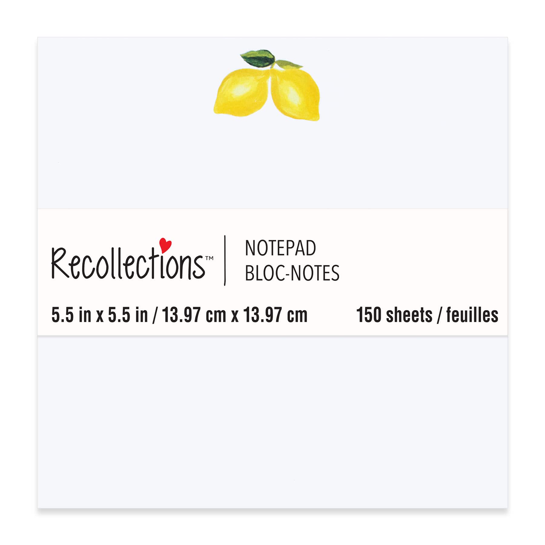 5.5" x 5.5" Paper Notepad by Recollections