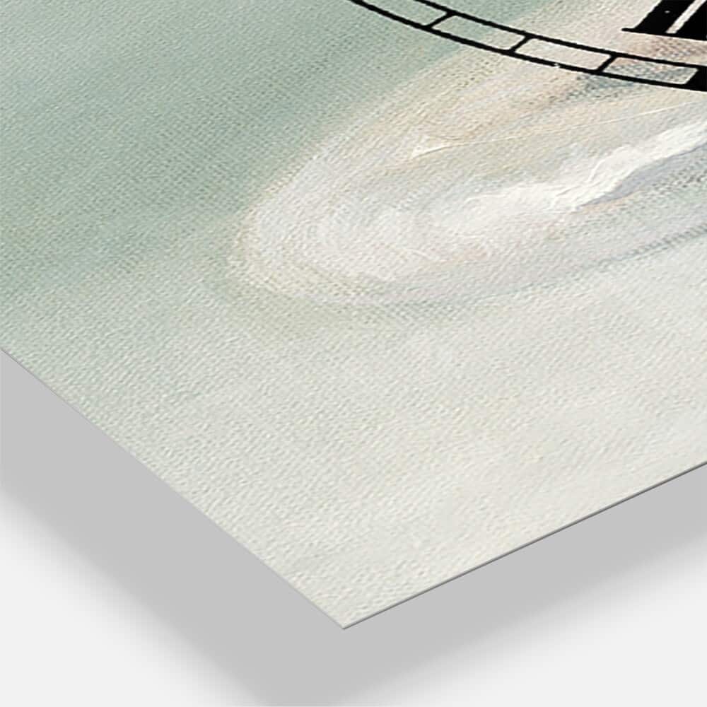 Designart Pastel Bath Farmhouse 3 Panel Wall Clock