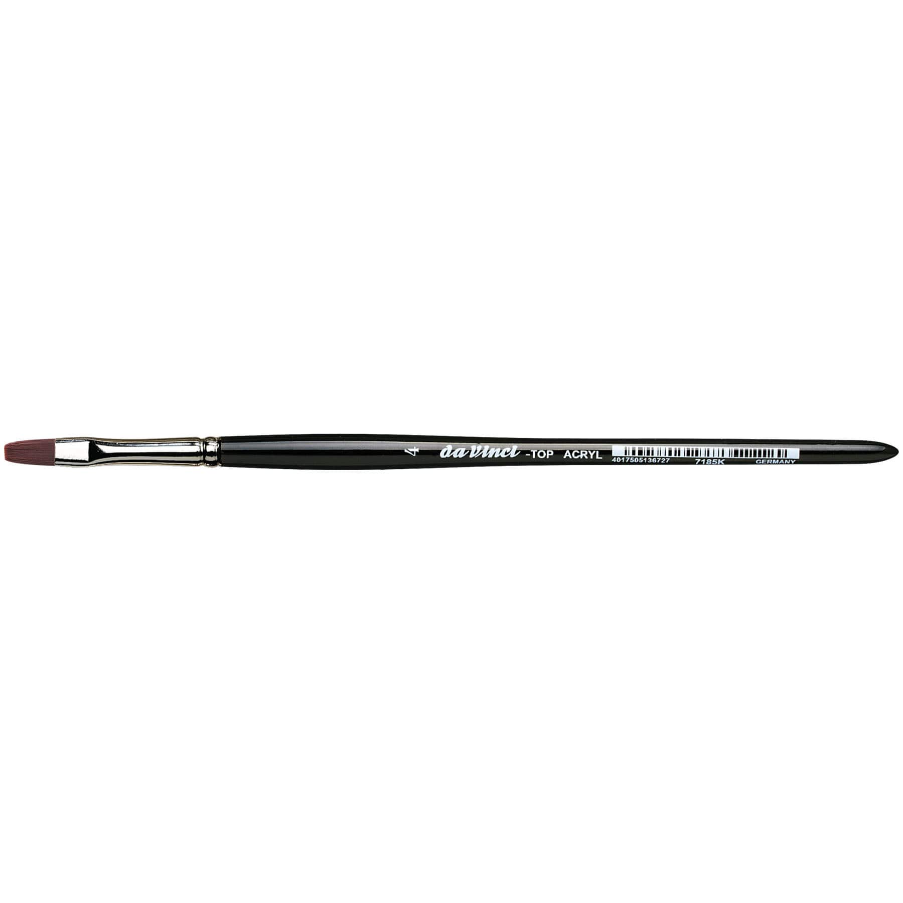 da Vinci TOP ACRYL Series 7185K Synthetic Flat Brush