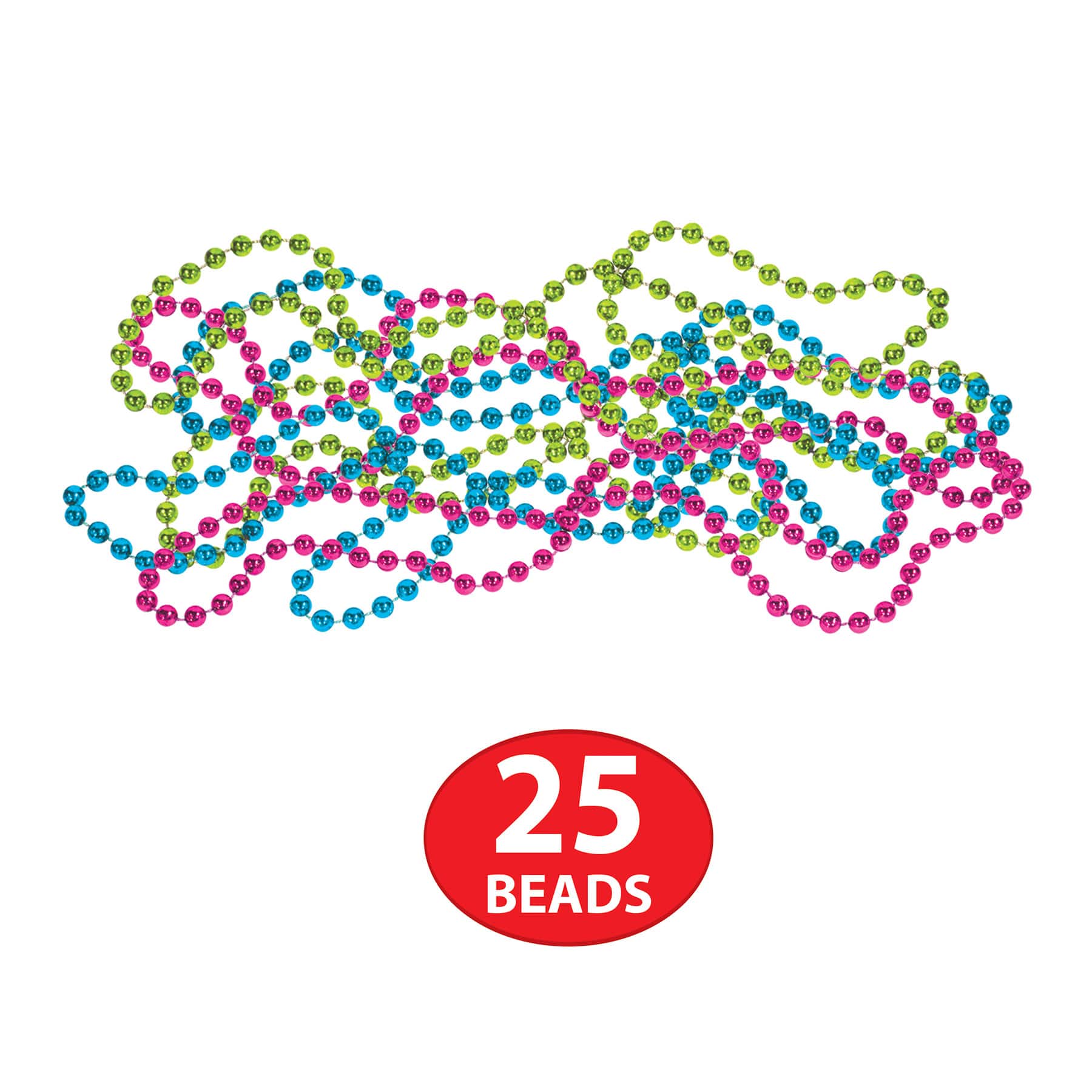 Beistle Neon New Year Party Favor Kit for 50