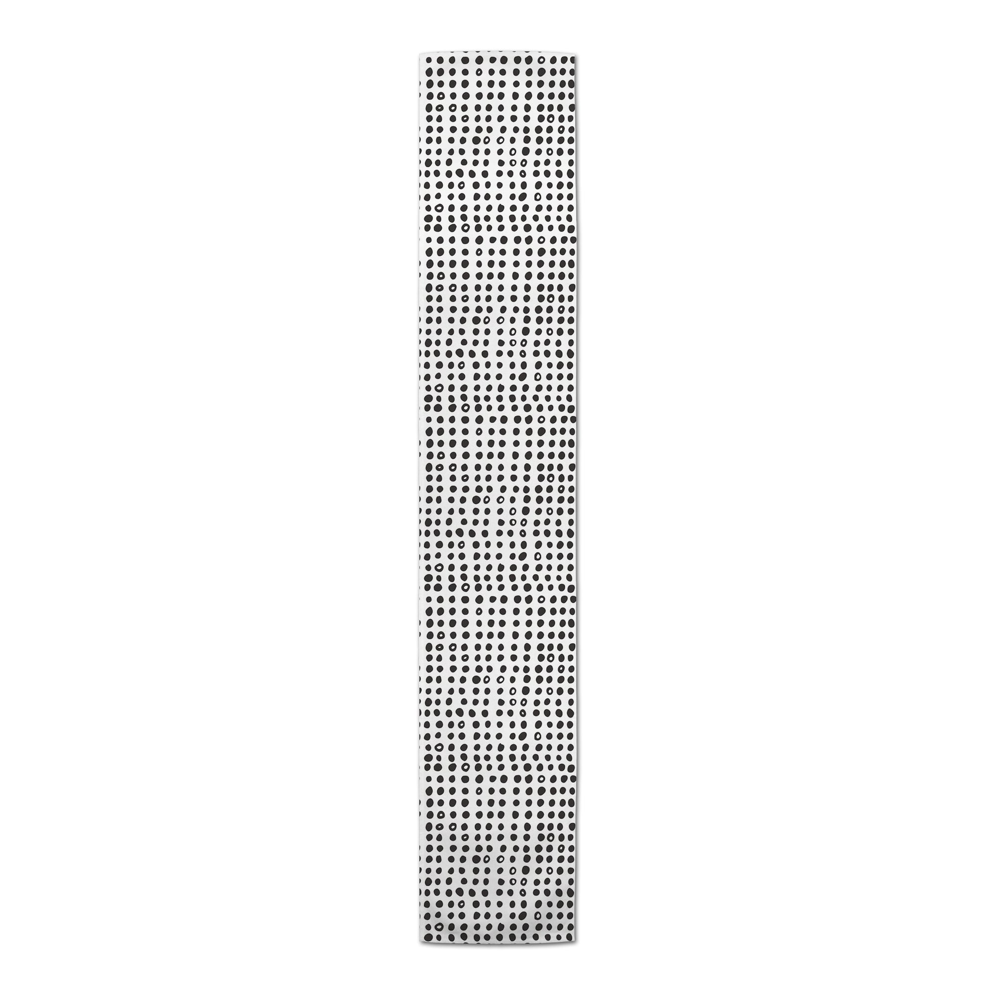 Drawn Dots Indoor/Outdoor Table Runner