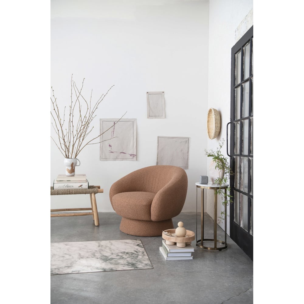 Hello Honey® 12" Paulownia Wood Dessert Pedestal Tray