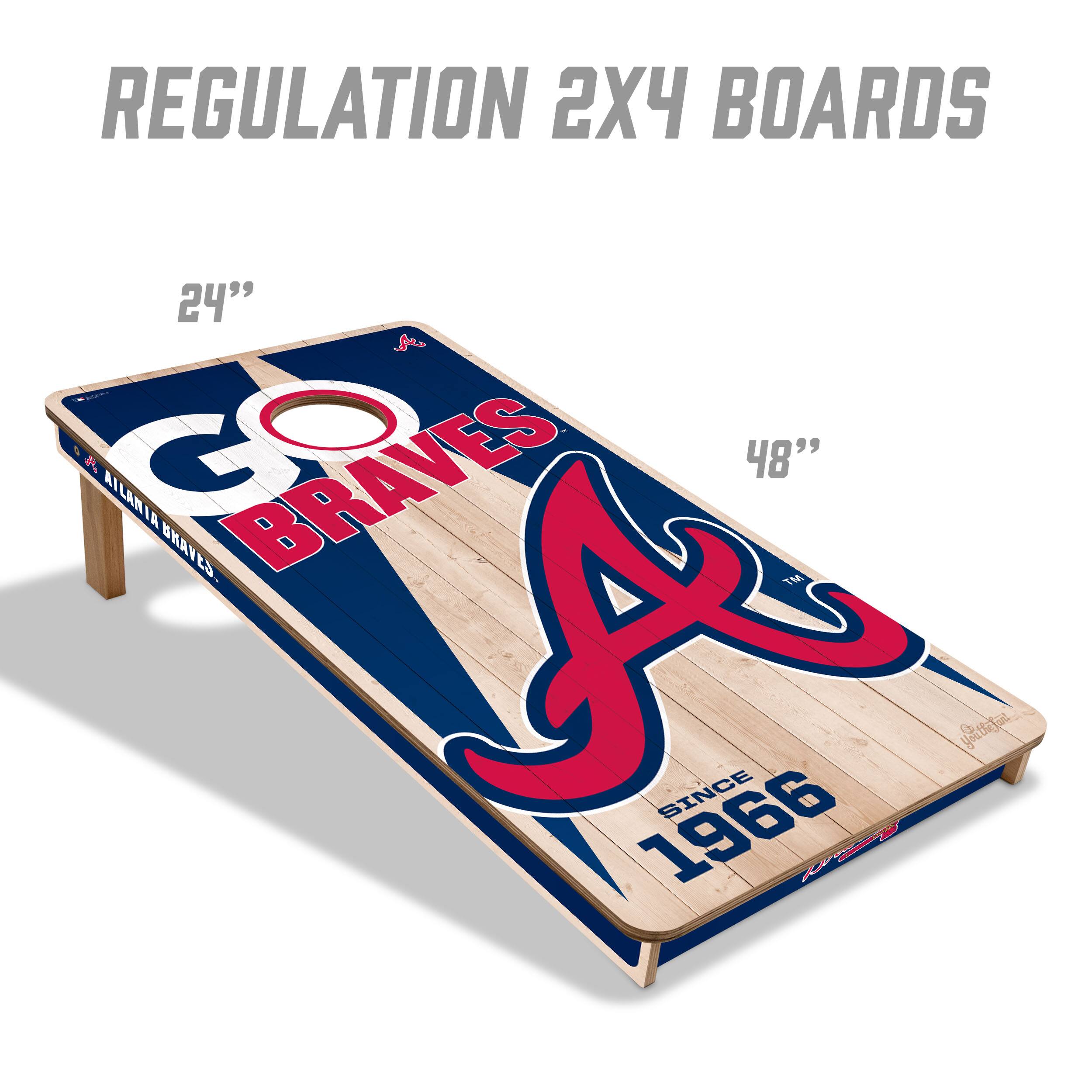 MLB 2ft. x 4ft. Cornhole Game