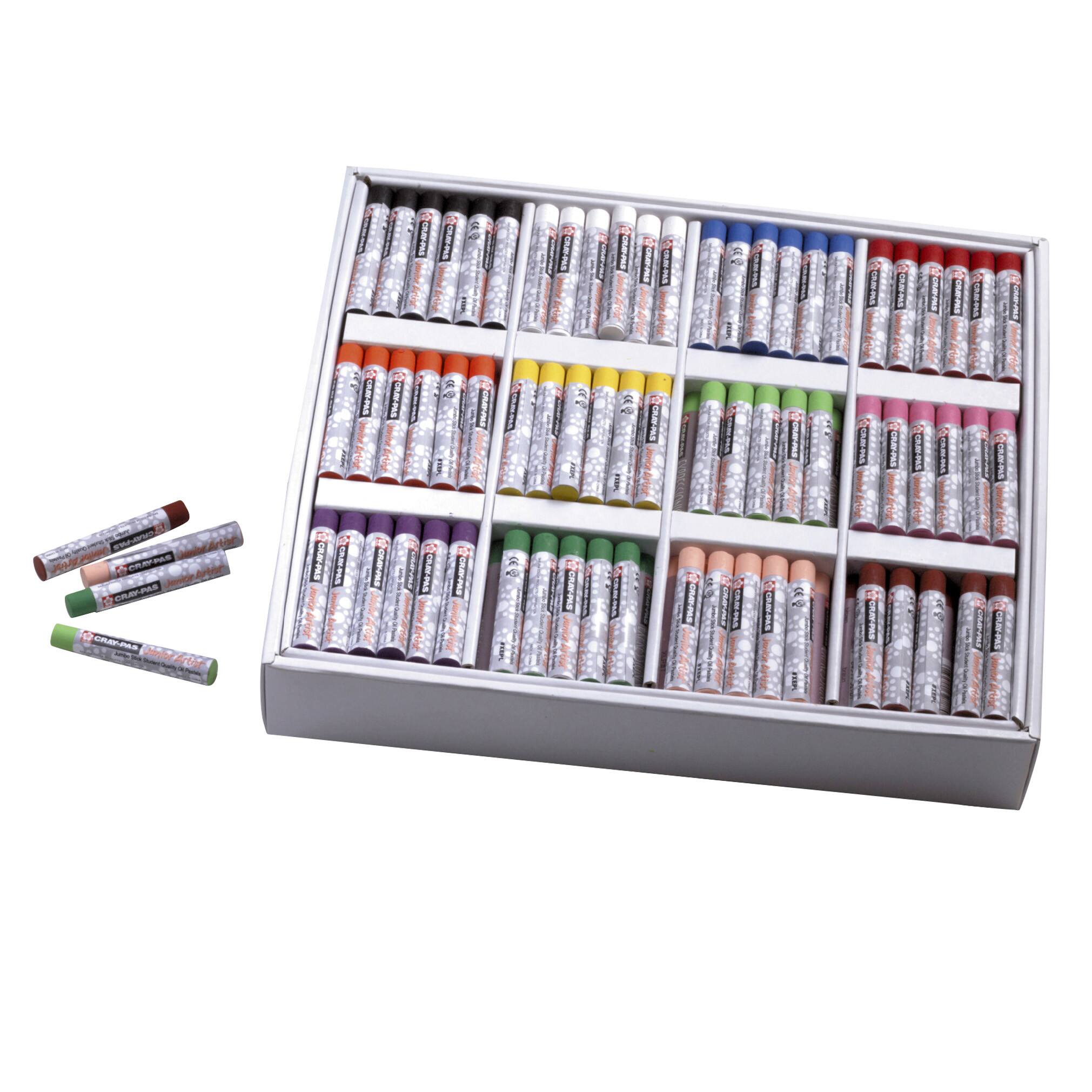 Cray-Pas® Junior Artist Jumbo Oil Pastels Classroom Pack