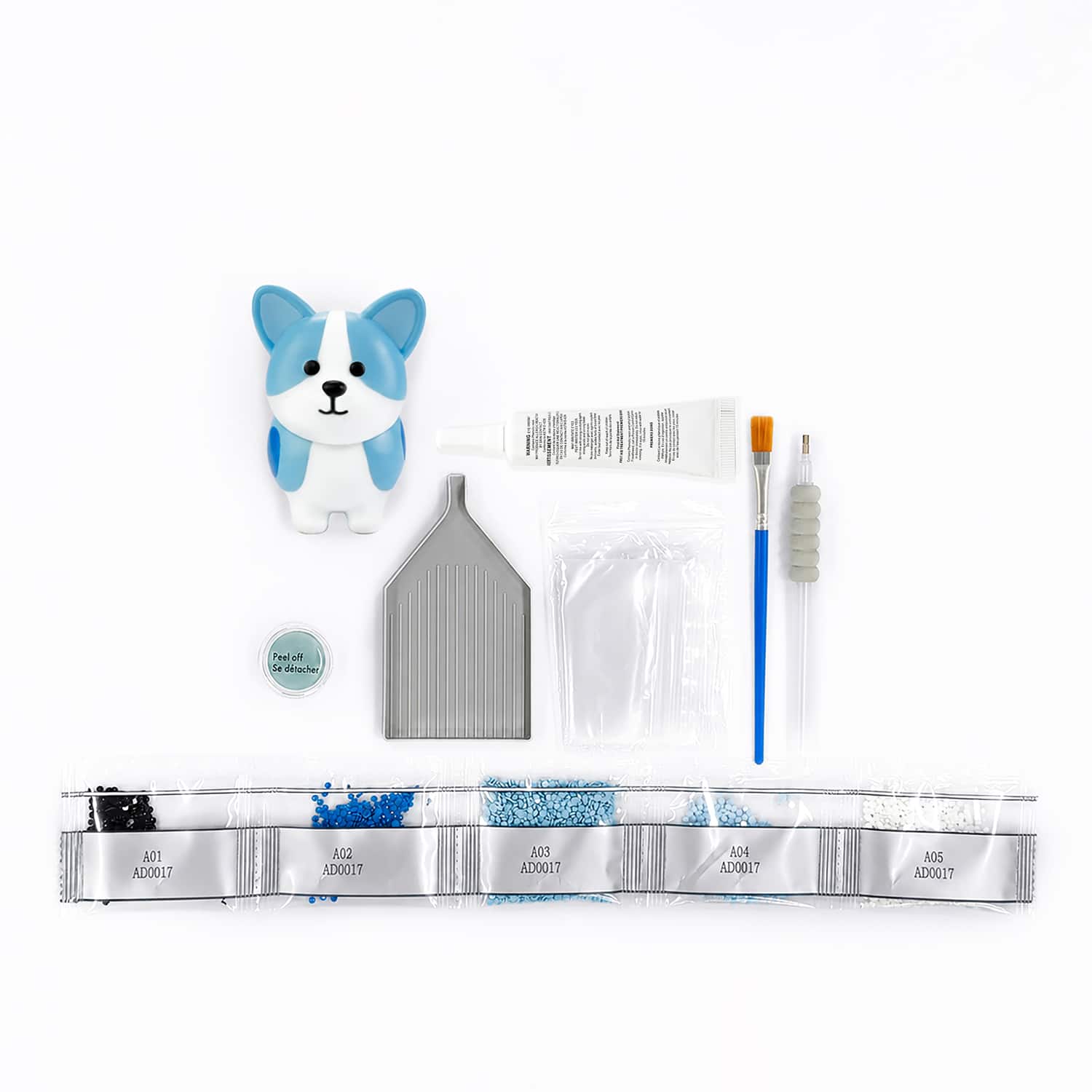 3.25" Dog Mystery Diamond Art Kit by Make Market®