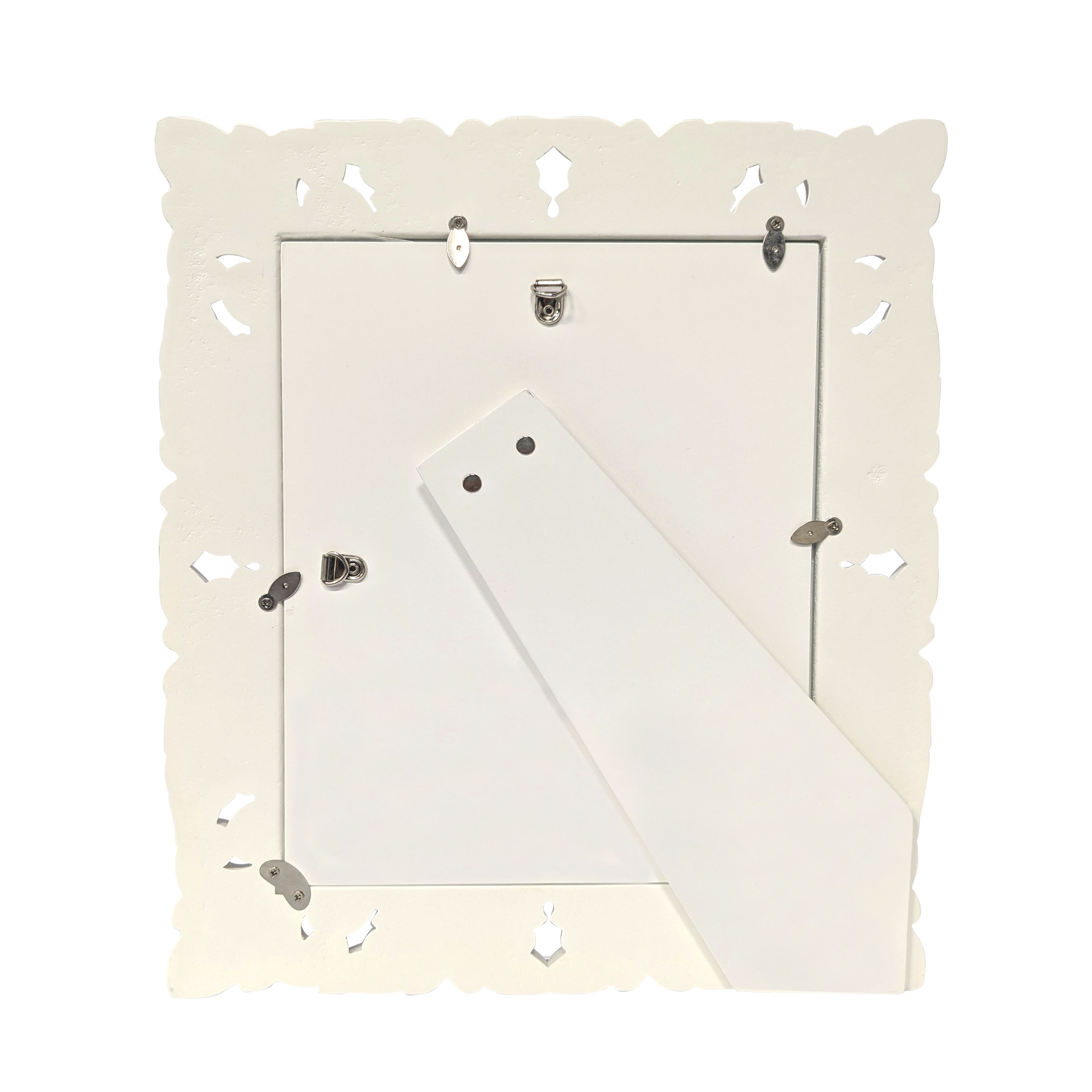 6 Pack: Expressions™ 8" x 10" Whitewash Fleur-De-Lis Frame by Studio Décor®